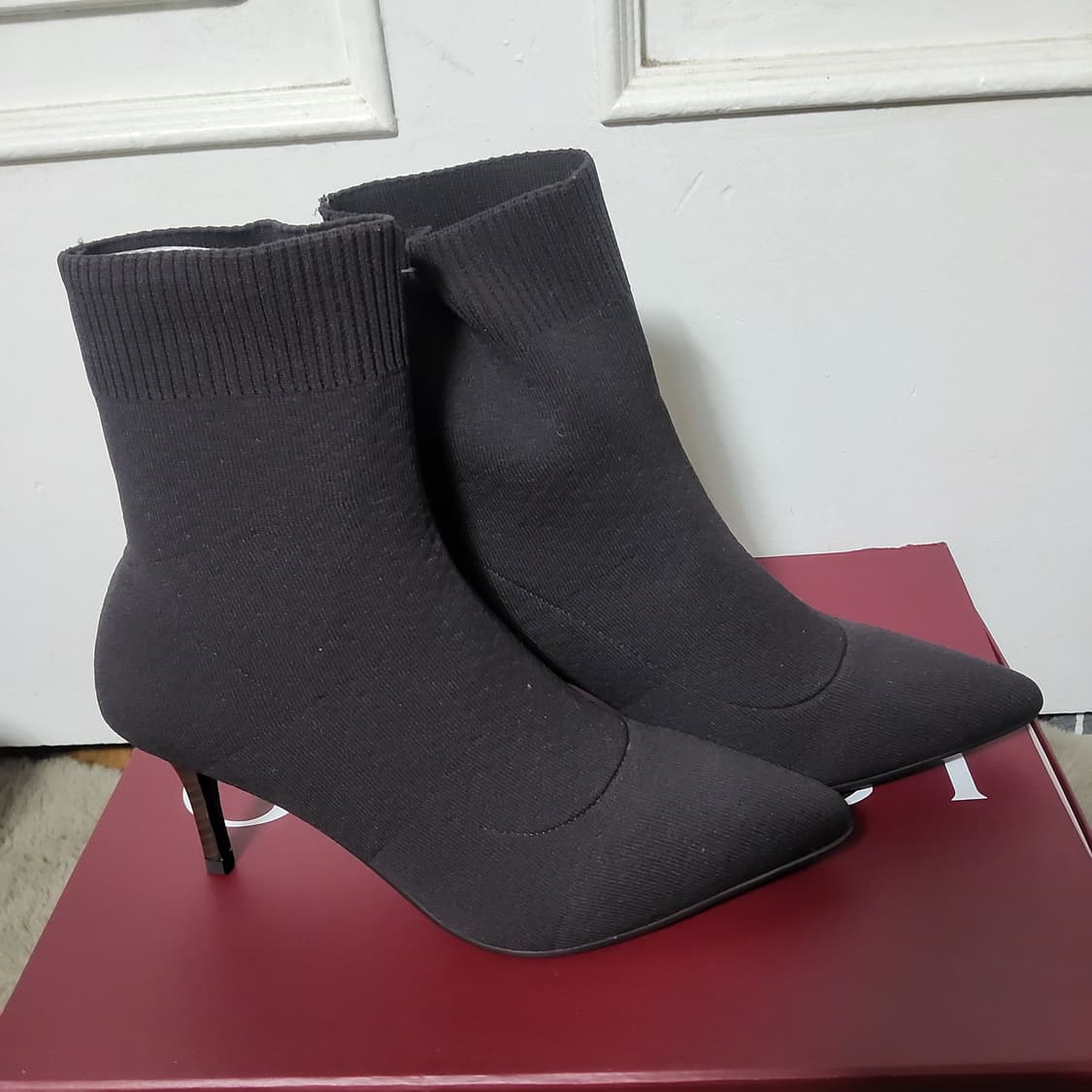 새상품 안드레아카라노 삭스 앵클 부츠 245 정상가 89000 상품이미지2
