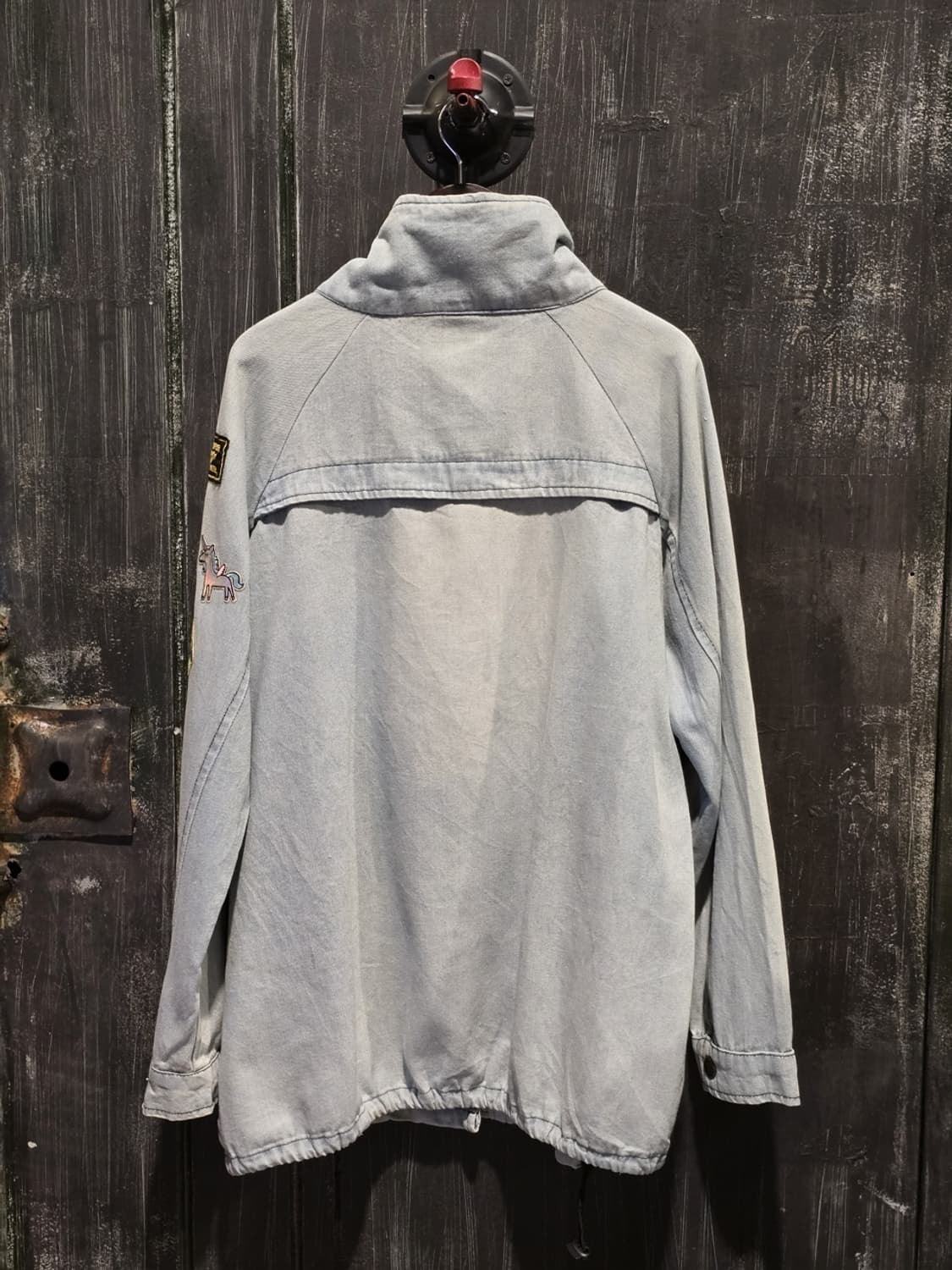 Denim Patchwork Blouson Jacket 상품이미지8
