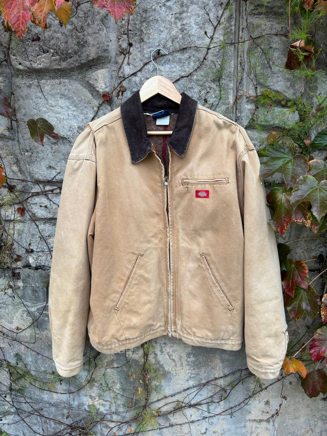 90s 디키즈 j01 디트로이트 워크 자켓 브라운 2xl 상품이미지1
