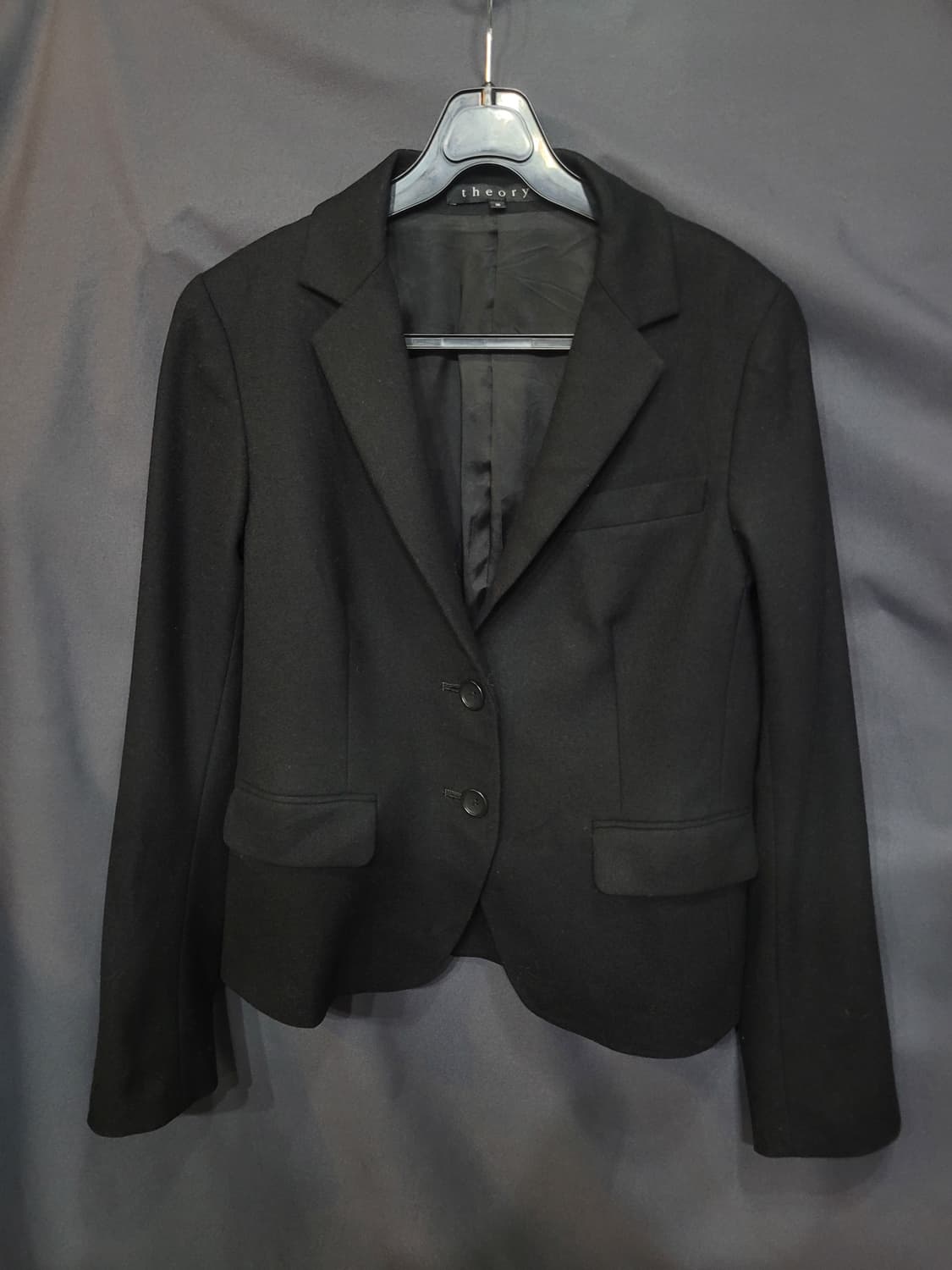 Theory 띠어리 블랙 울 블레이저 자켓  상품이미지6