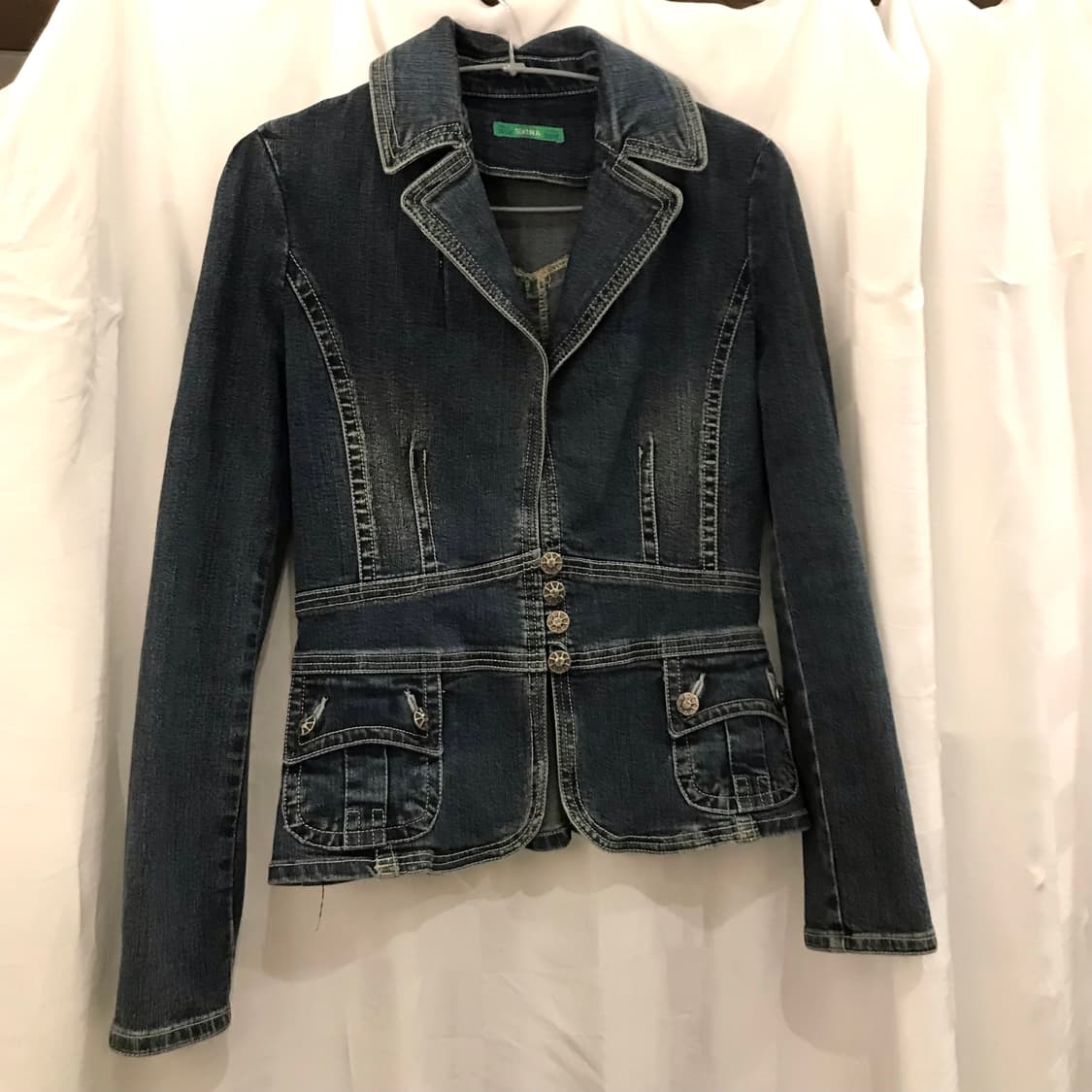 Vintage 빈티지 오네갸루 데님 자켓 상품이미지4