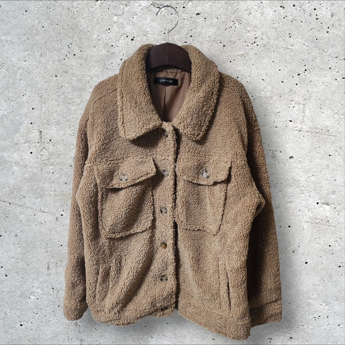 칩클립 뽀글이 자켓 (100/L) 상품이미지1