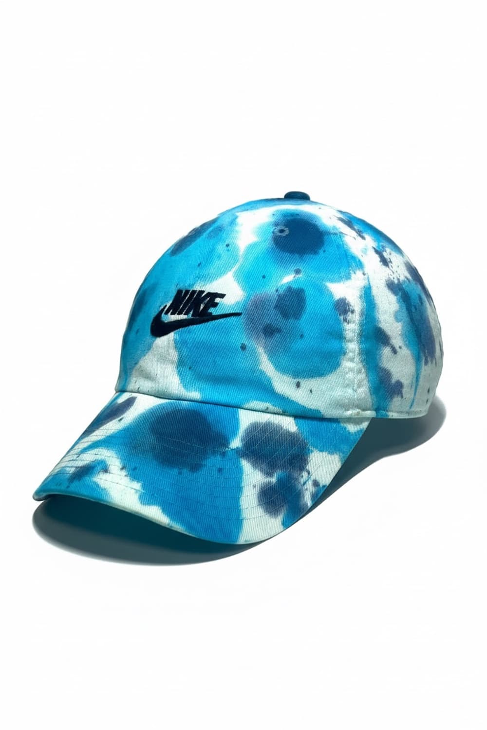 나이키 초레어 빈티지 커스텀 타이다이 하늘색/블루 오션 블룸 볼캡 모자 상품이미지1