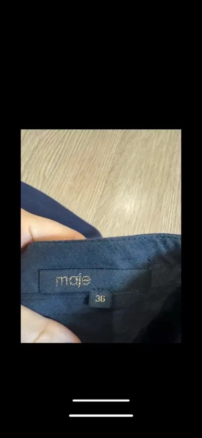 maje 마쥬 핀스트라이프 스커트 상품이미지4