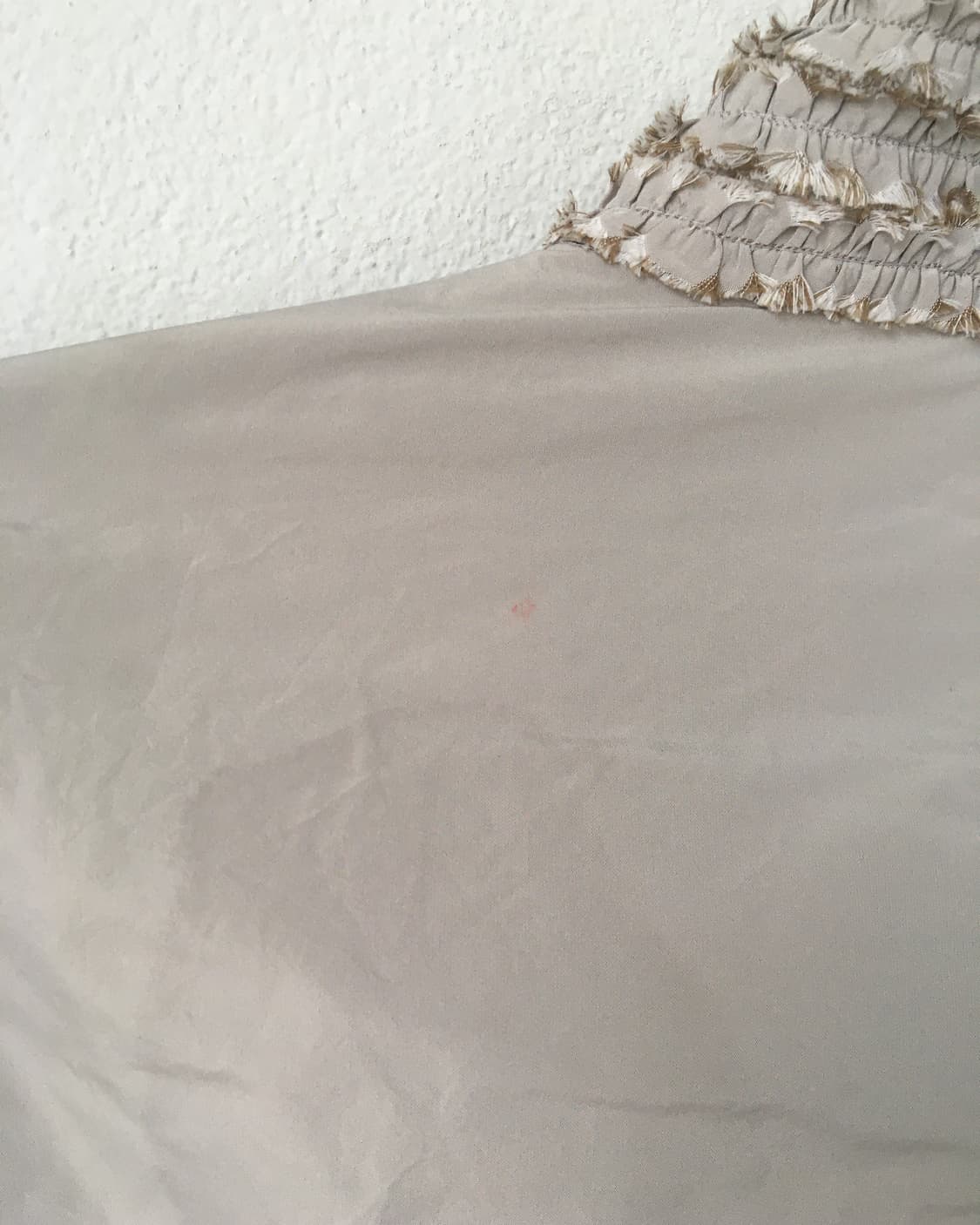 Frill point high neck glossy jacket 상품이미지6