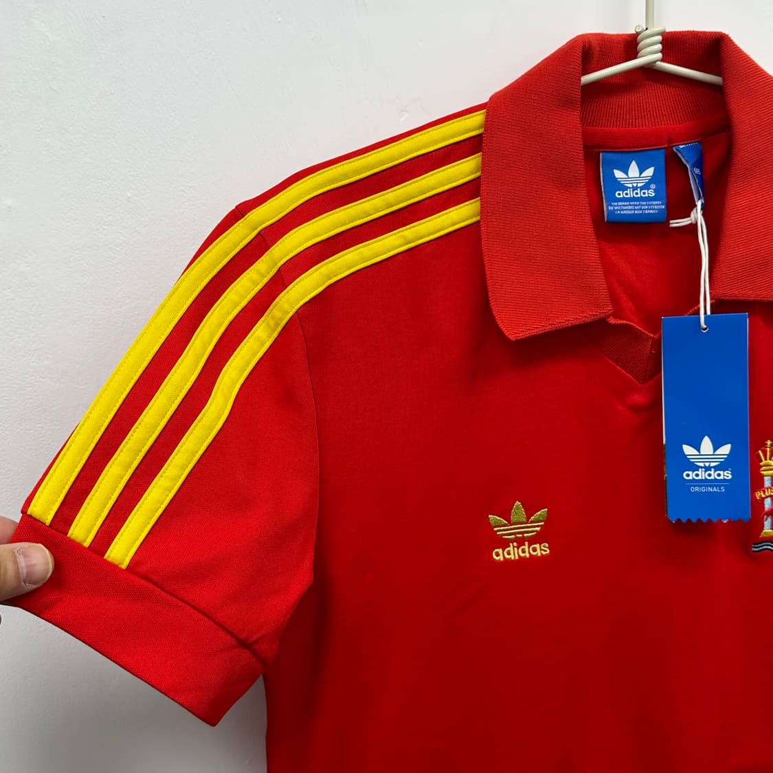 아디다스 스페인국대 반팔 져지 새제품 95 상품이미지4