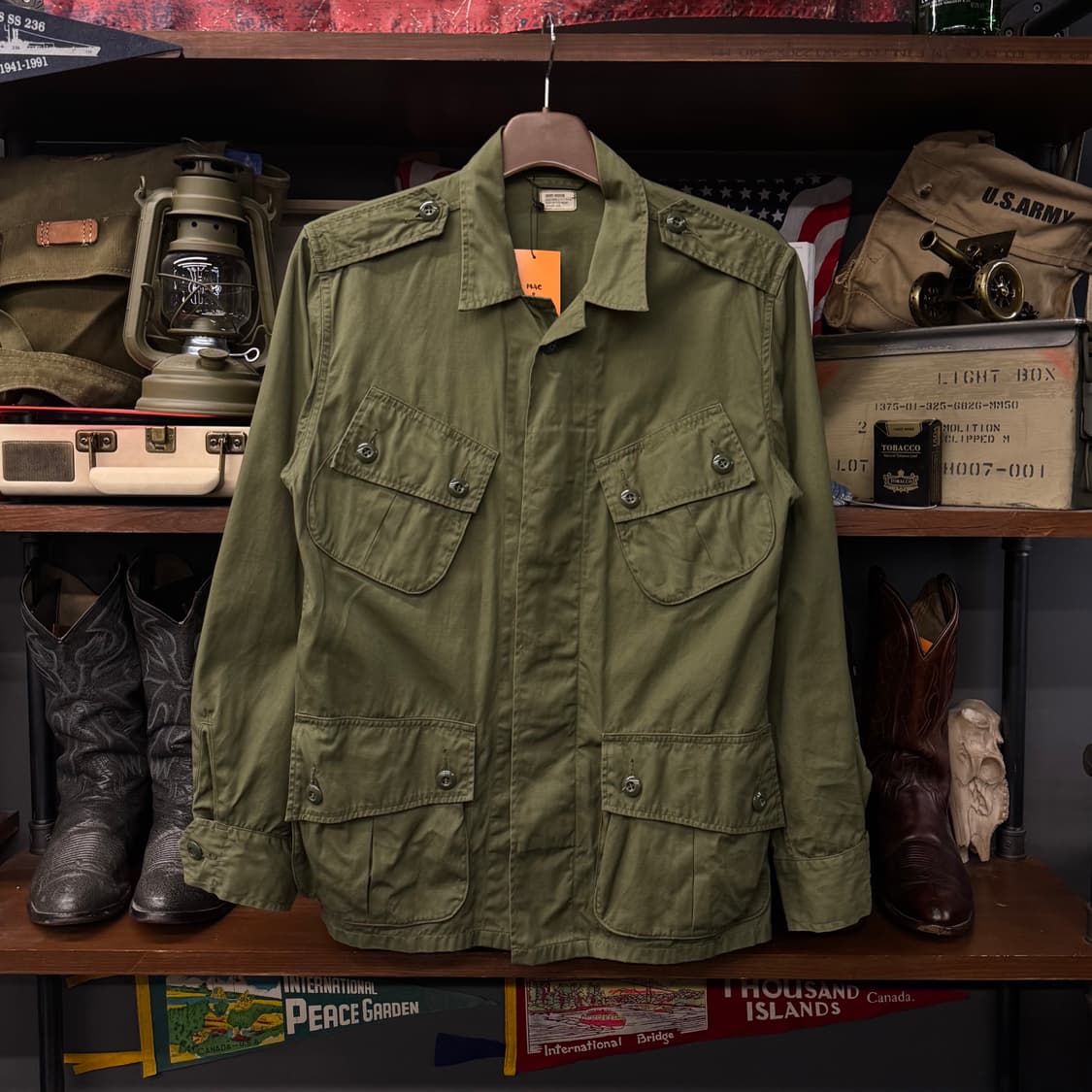 M/S 버즈릭슨 정글 퍼티그 1세대 오리지널 밀리터리 복각 자켓 N246 상품이미지1