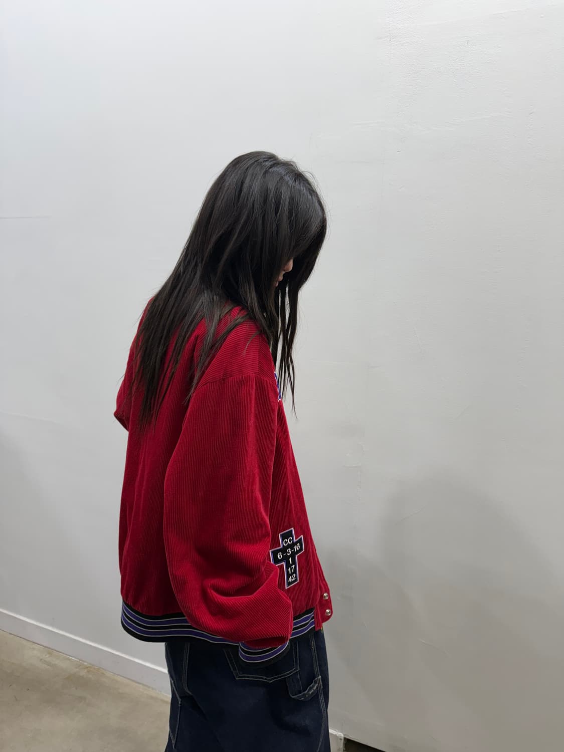 슈프림 올드 잉글리쉬 바시티 자켓 상품이미지8