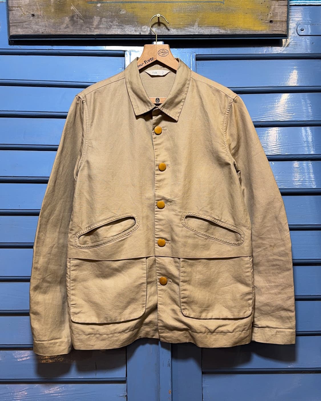 Folk 런던 포켓 디테일 자켓 상품이미지1