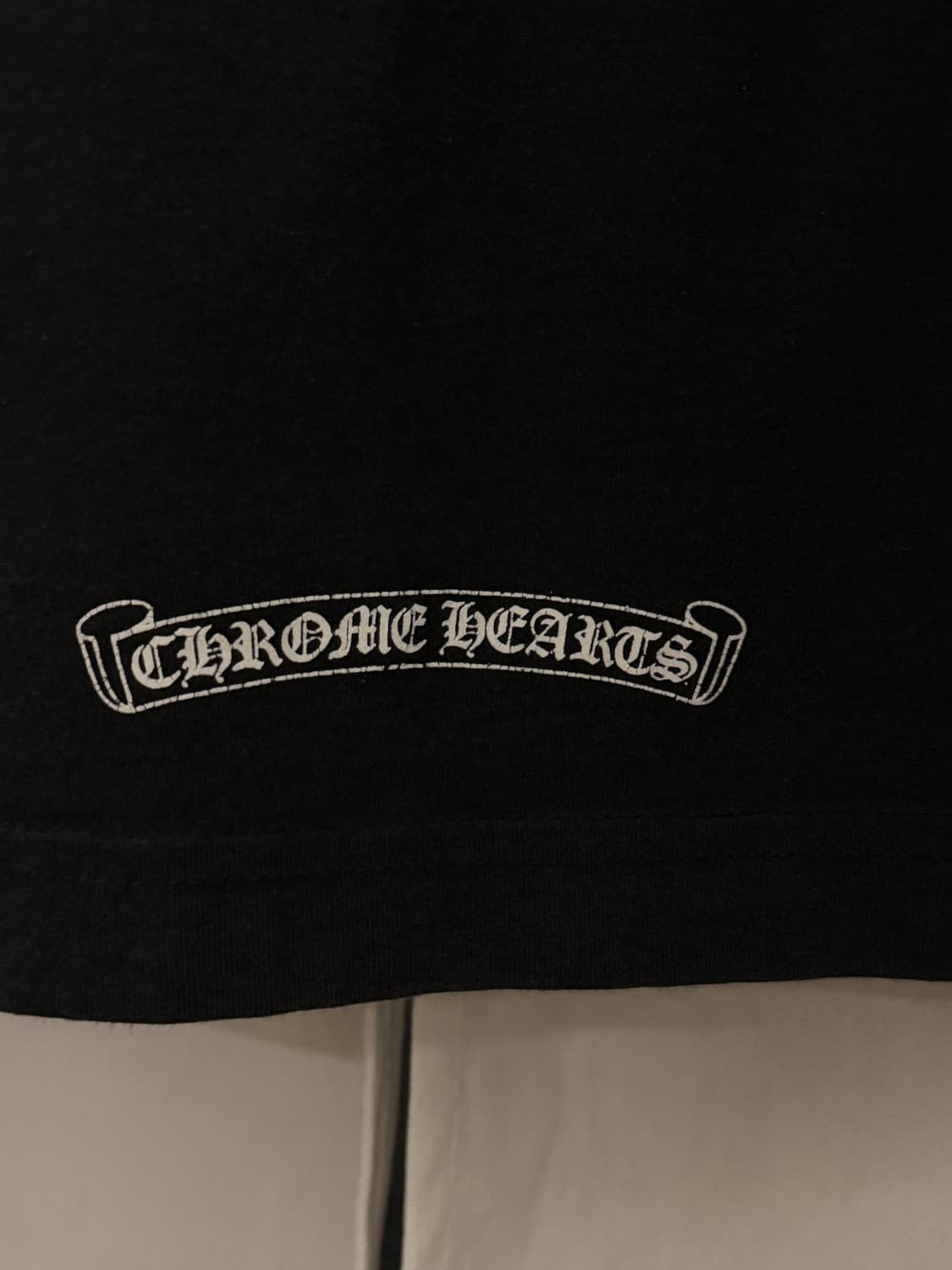 크롬하츠 크로스 레터링 롱슬리브 티셔츠 상품이미지8