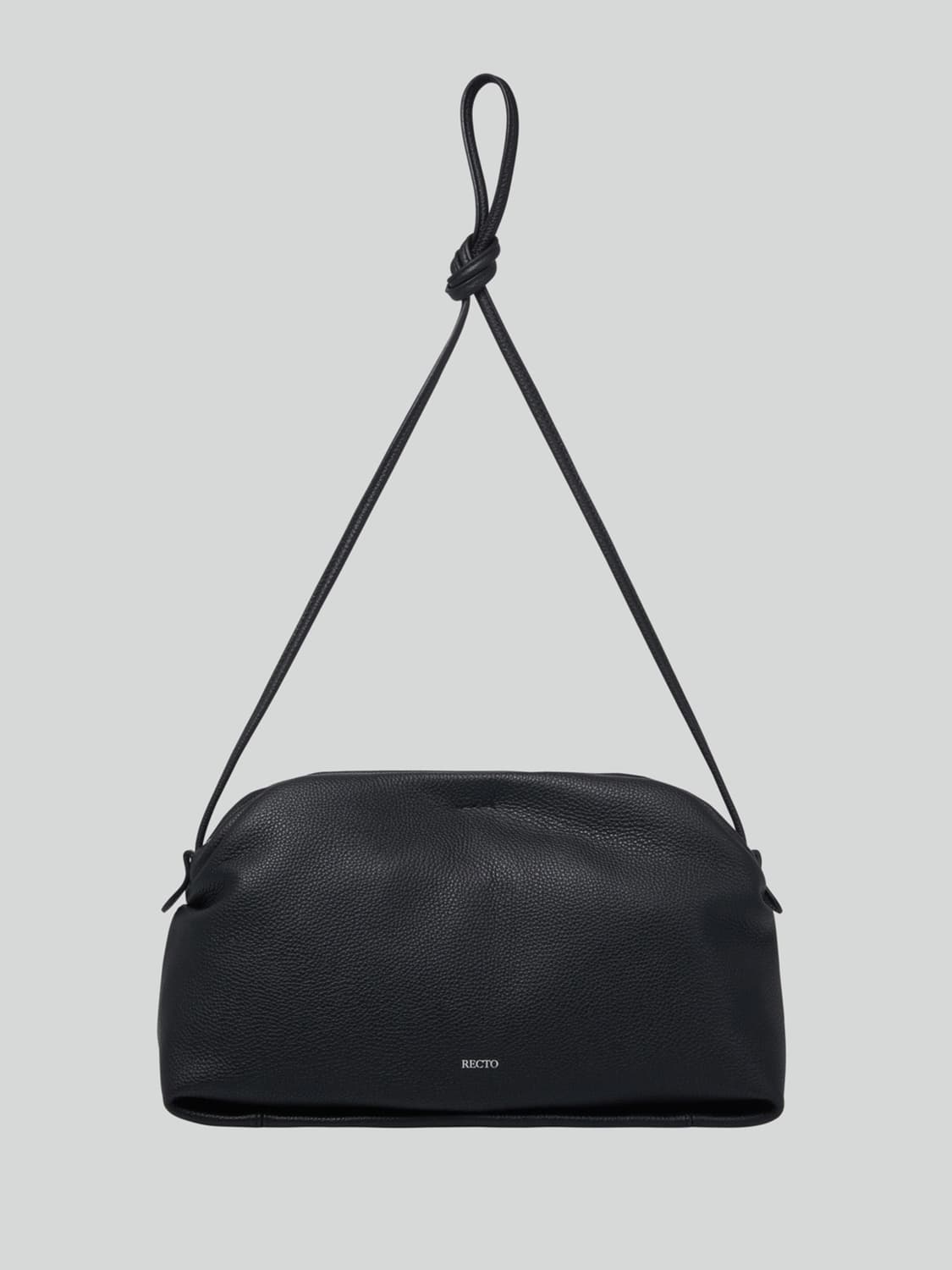 렉토 싱글러 크로스 스트랩 숄더백 블랙 상품이미지2