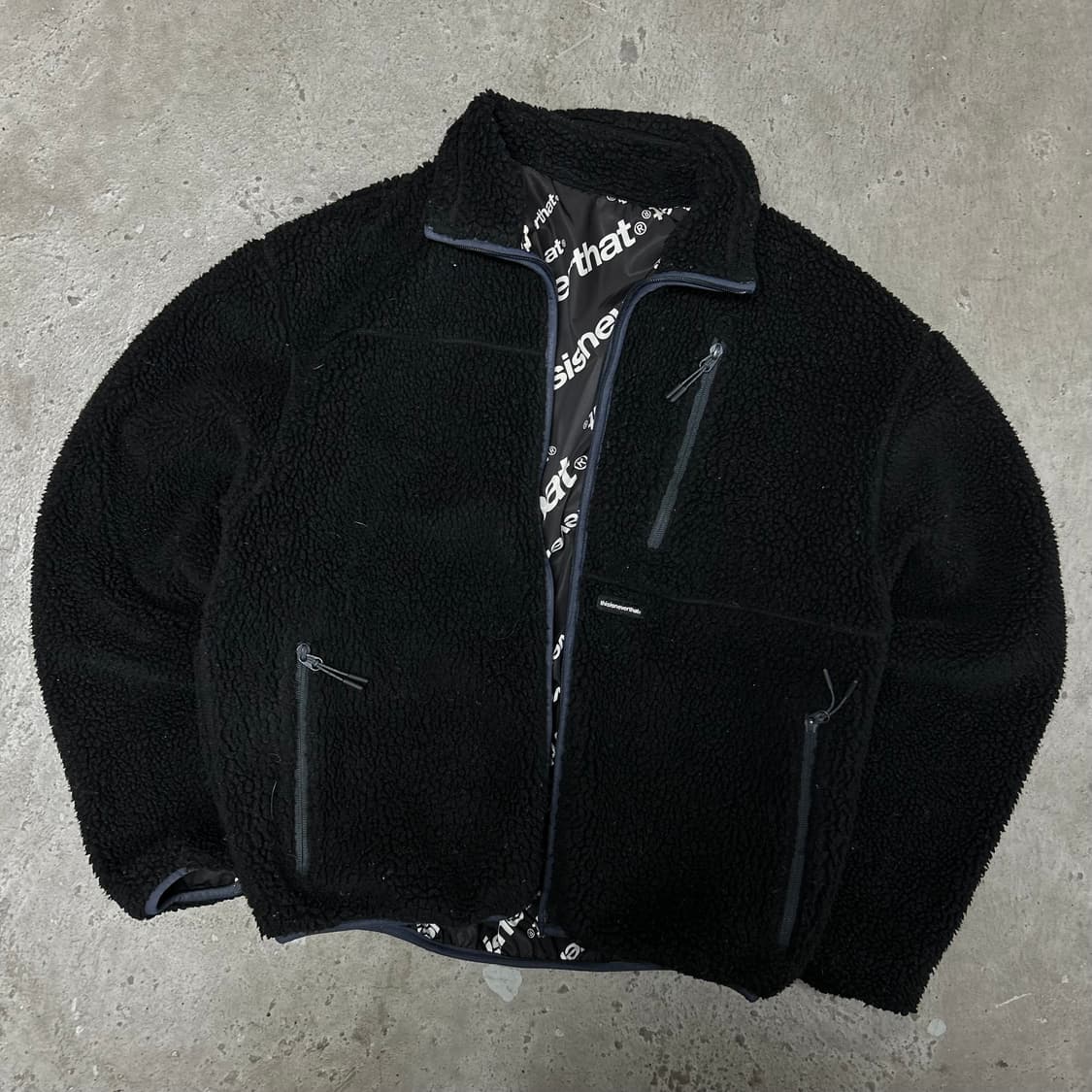 디스이즈네버댓 리버시블 후리스 점퍼[1565] 상품이미지5