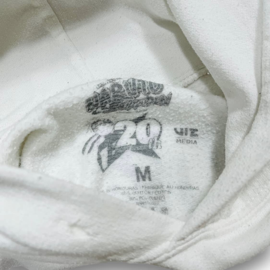 나루토 질풍전 20th 빈티지 화이트 후디 상품이미지6