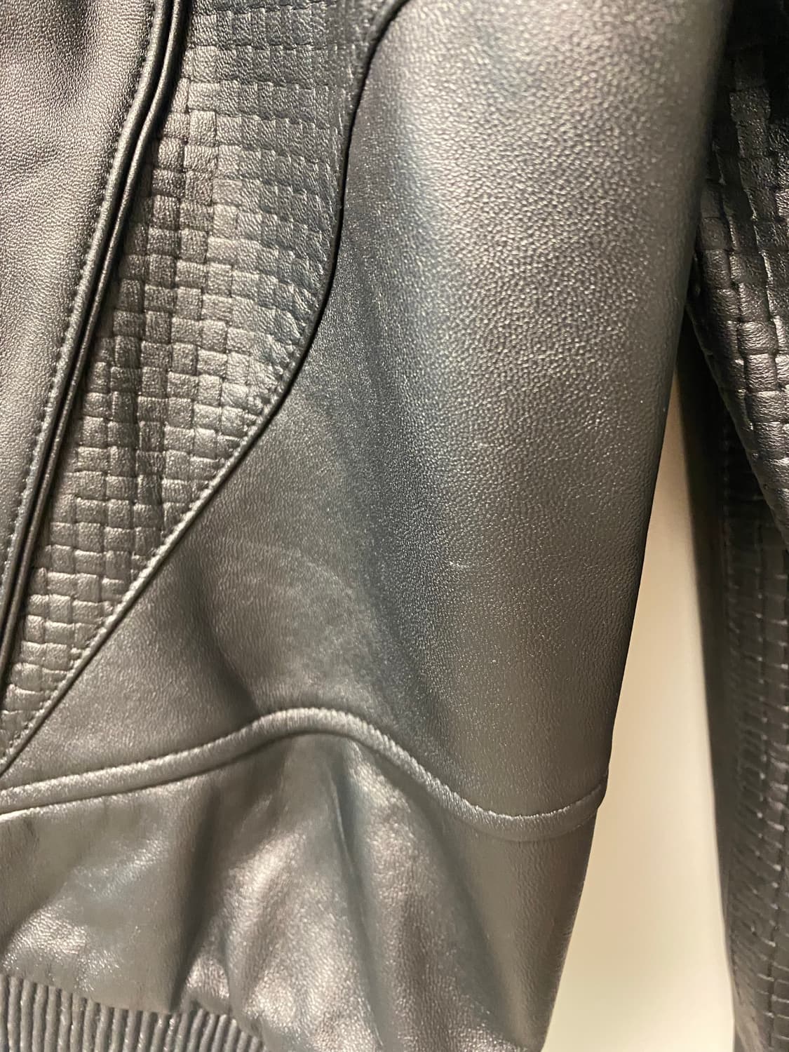 [L] aime leon dore 레더 트랙 자켓 판매합니다 상품이미지5