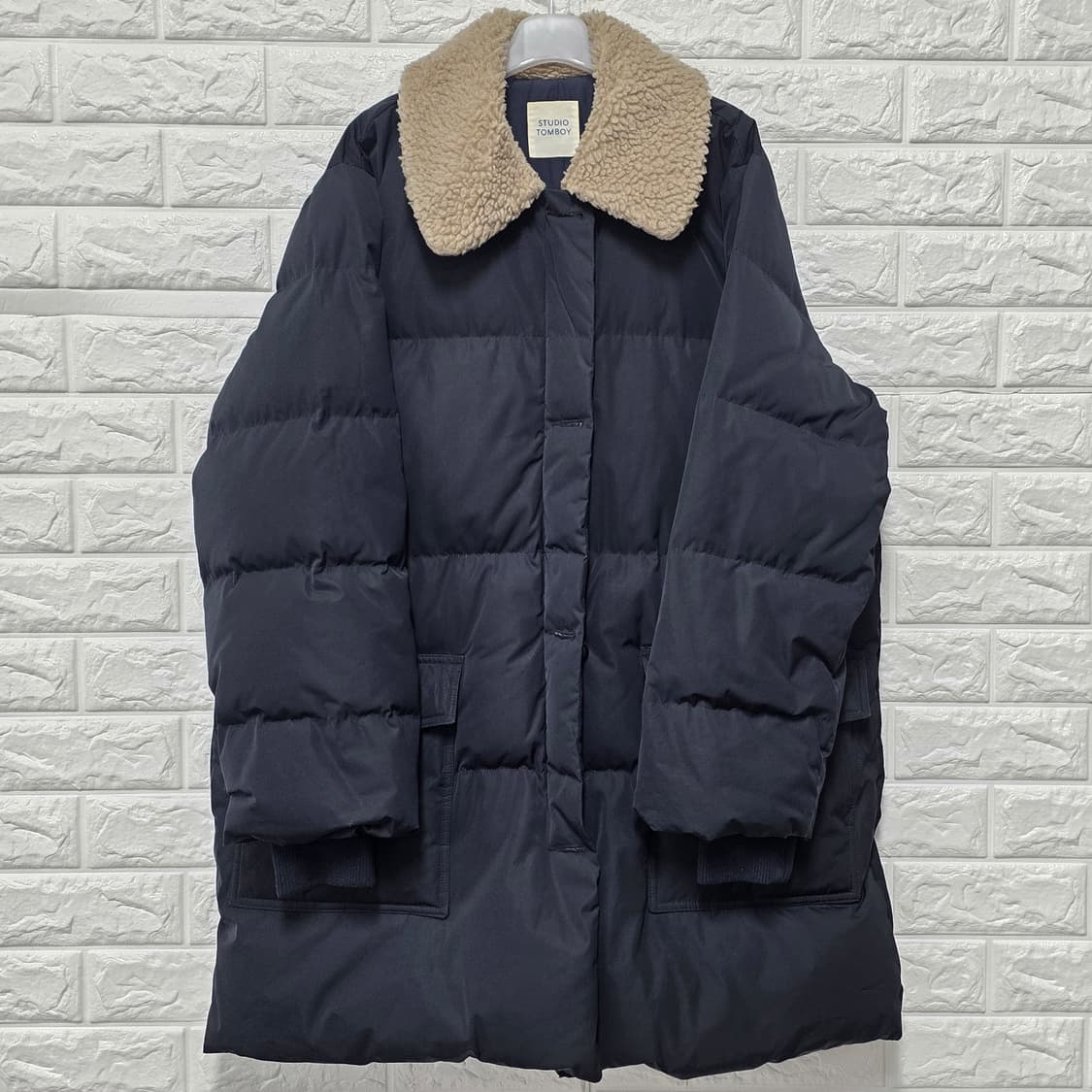 택포) 스튜디오 톰보이 다운 패딩 Free 상품이미지1