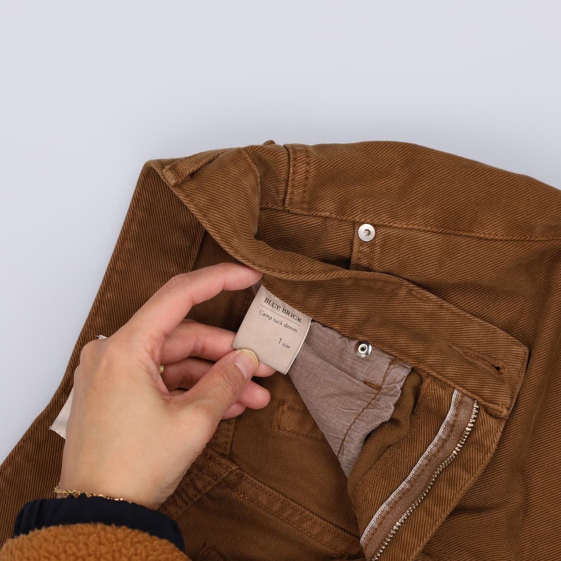 [1] 블루브릭 여성 빈티지 카고 일자 팬츠 1216H1 상품이미지6