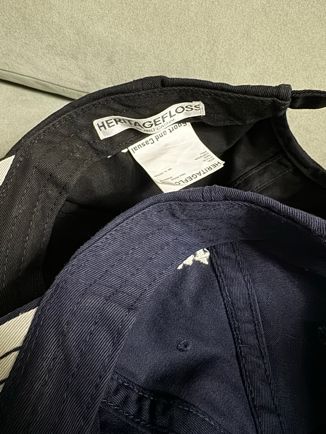 헤리티지플로스 트윌캡 네이비 상품이미지3