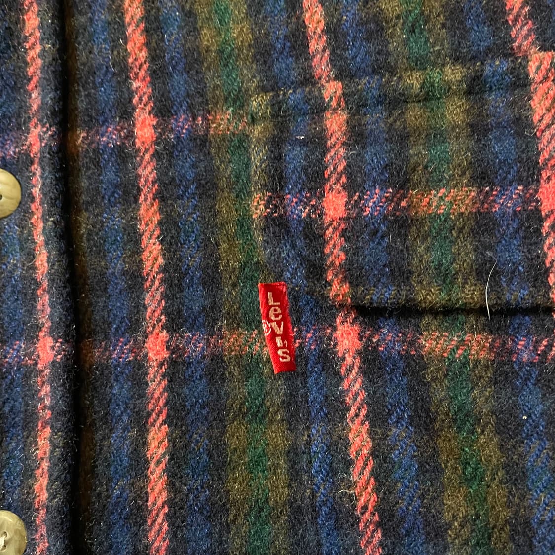 리바이스 체크 울 셔츠 상품이미지3