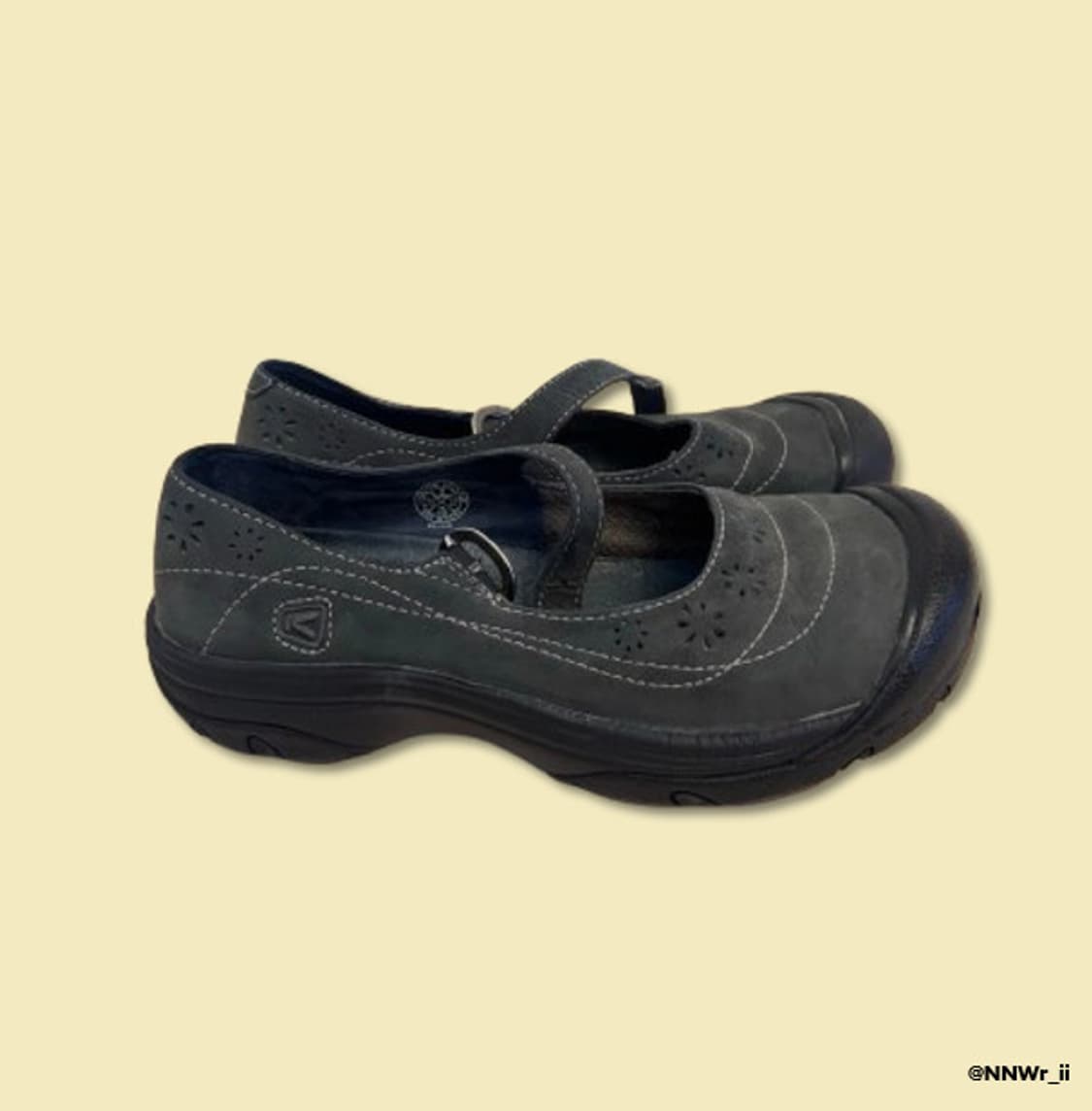 KEEN MARY JANE FLOWER BLACK 상품이미지2