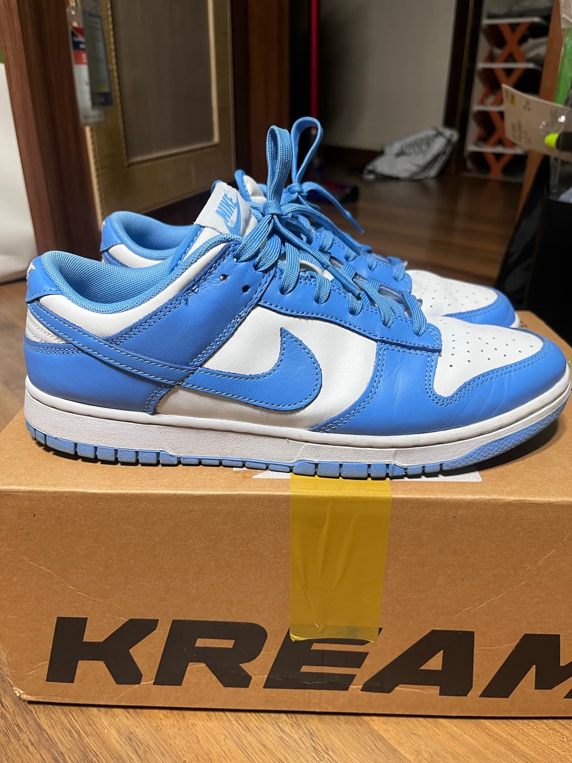 나이키 덩크로우 유니버시티블루 280 거의 새거 상품이미지2