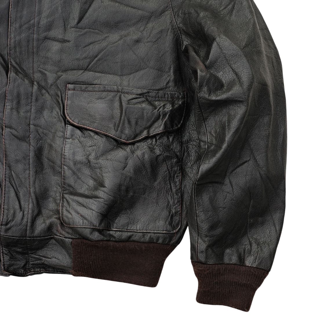 80’s san diego leather a-2 jacket 상품이미지4