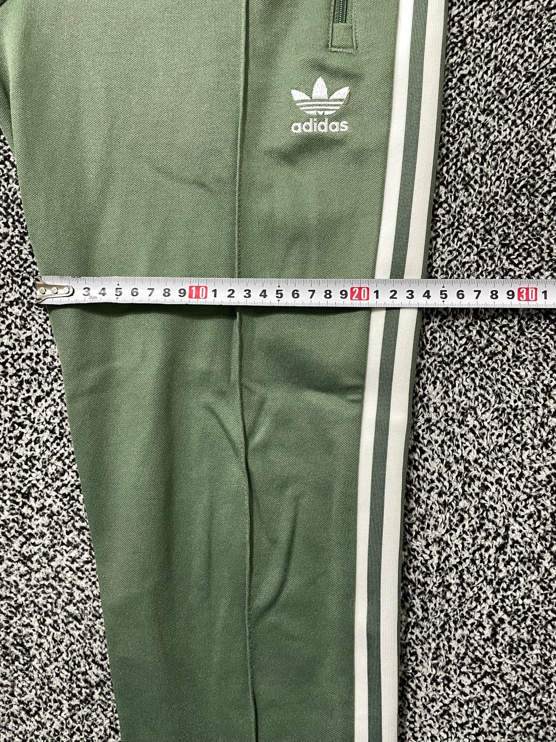 빈티지9. 아디다스 베켄바우어 트랙 팬츠 져지 말차 그린 트레이닝 바지 상품이미지6