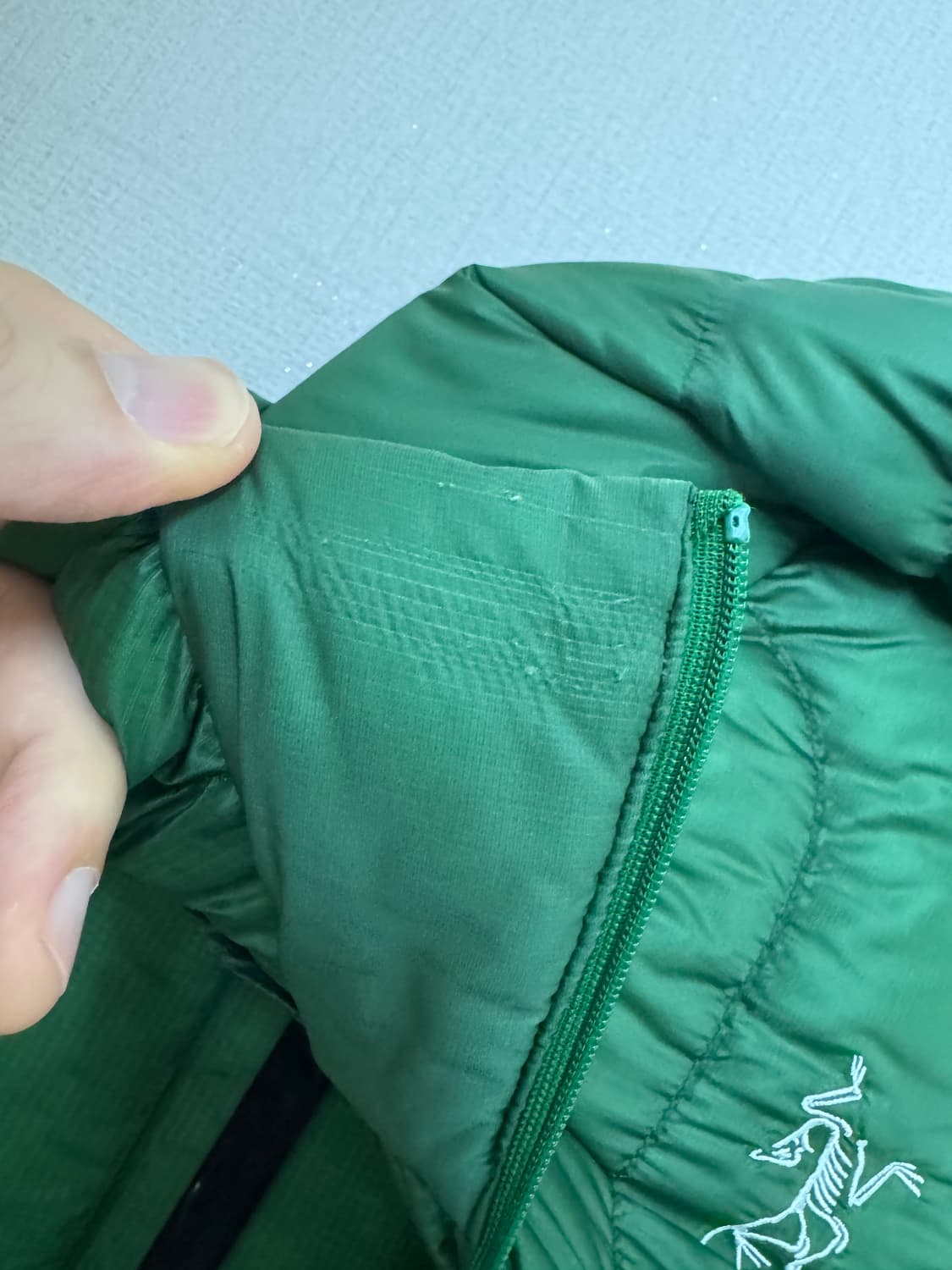 L 아크테릭스 세륨 LT 후디 패딩 캐년그린 프랭크오션 상품이미지8