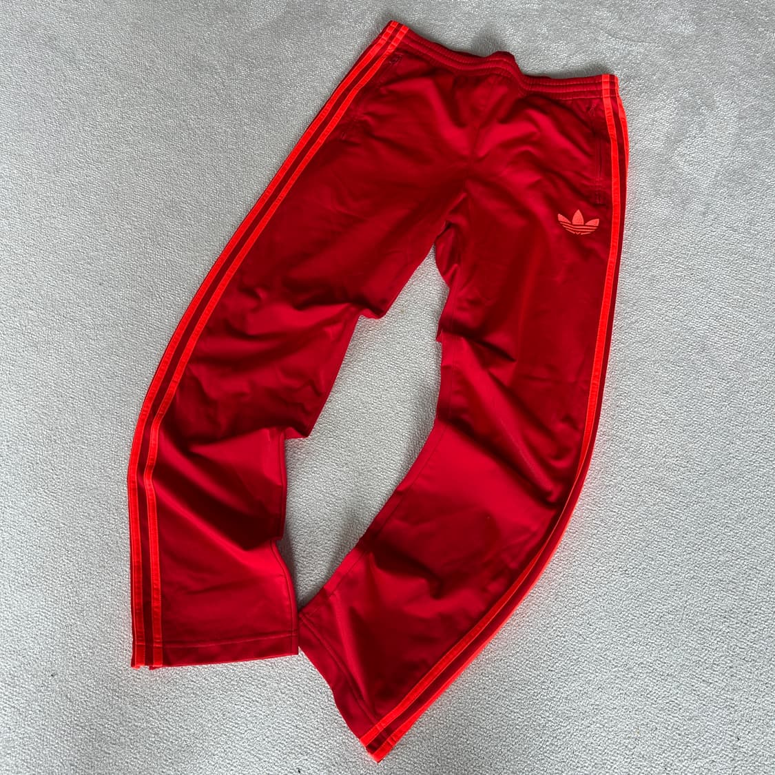 아디다스 삼선 트레이닝 바지 레드 s 상품이미지1