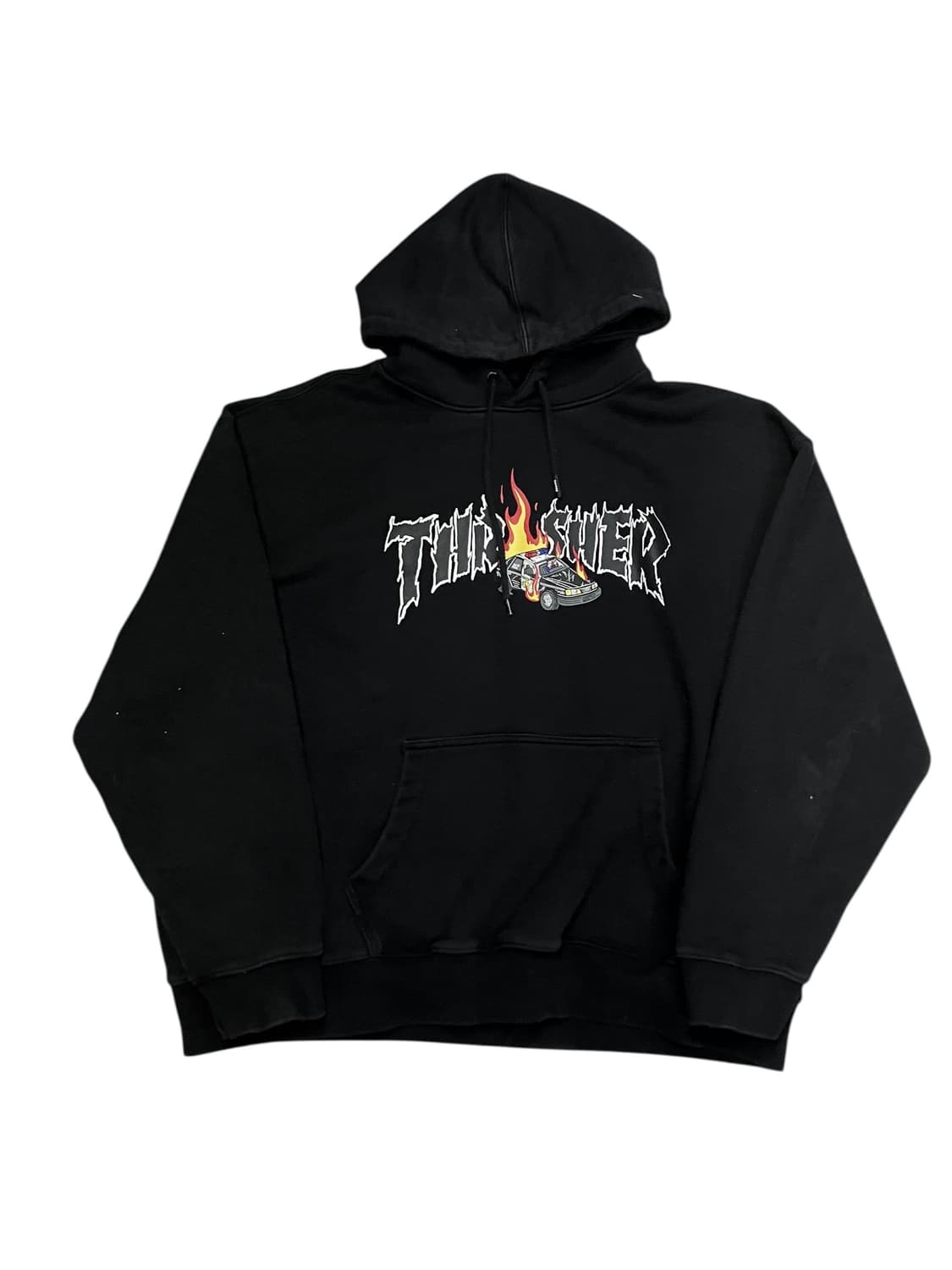 트레셔 빅로고 후드티 블랙 XL  #csz2700 상품이미지3