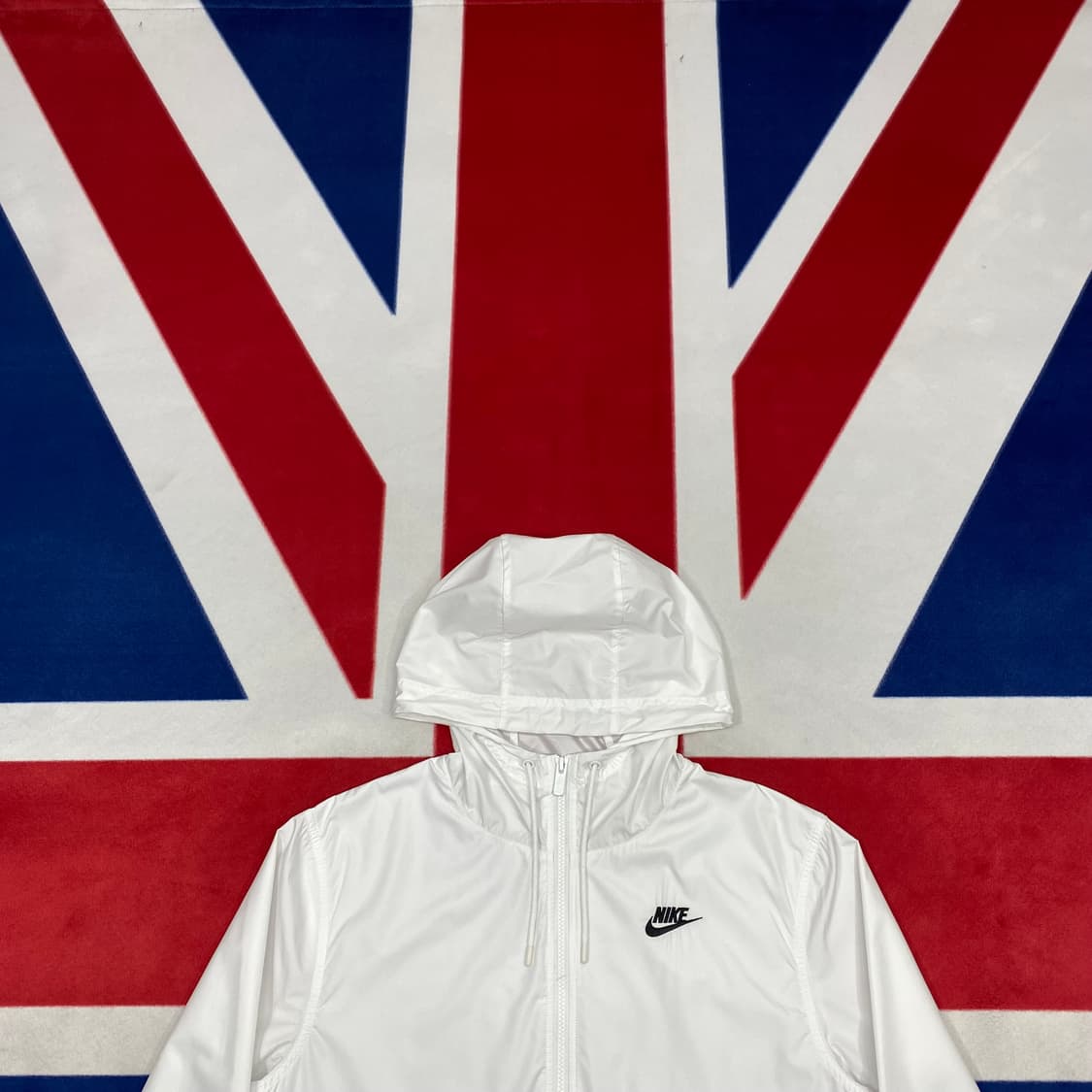나이키 화이트 바람막이 L  상품이미지2