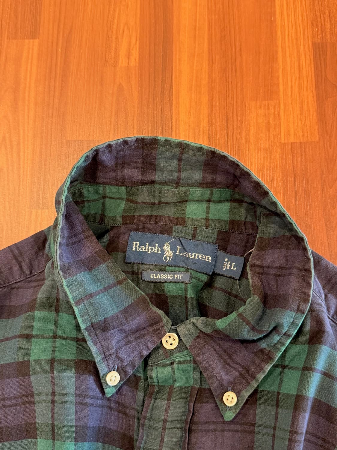Polo ralph lauren 폴로 랄프로렌 타탄 체크 반팔 셔츠 상품이미지7