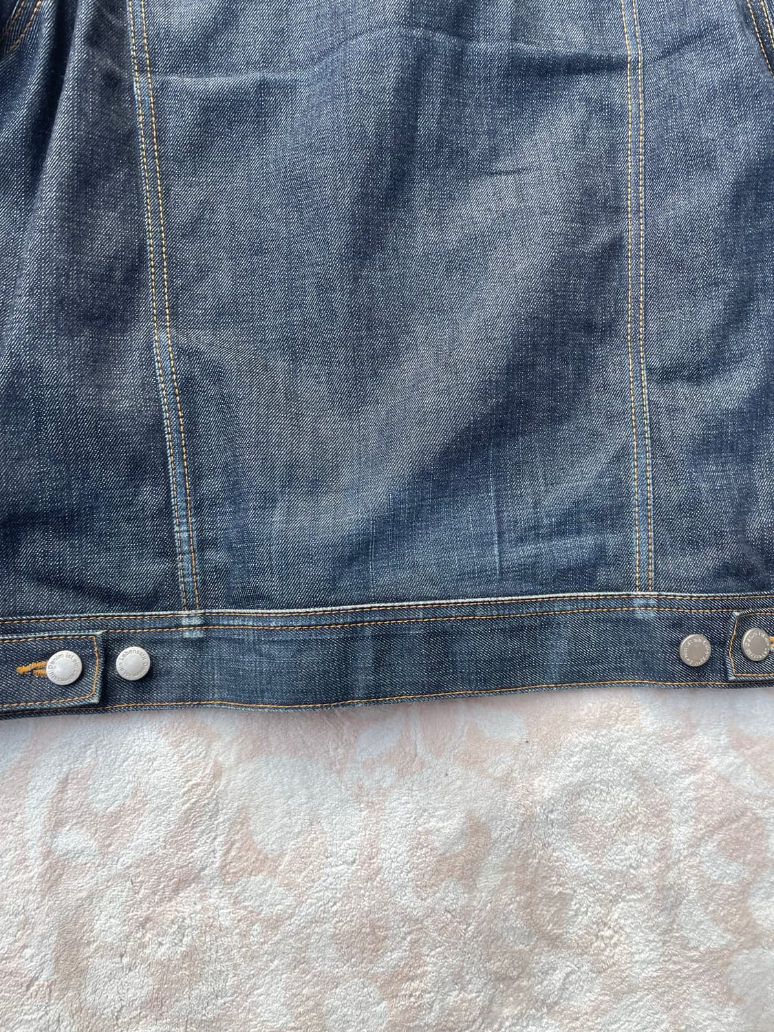 빈티지 생지 데님 트러커 자켓  상품이미지6