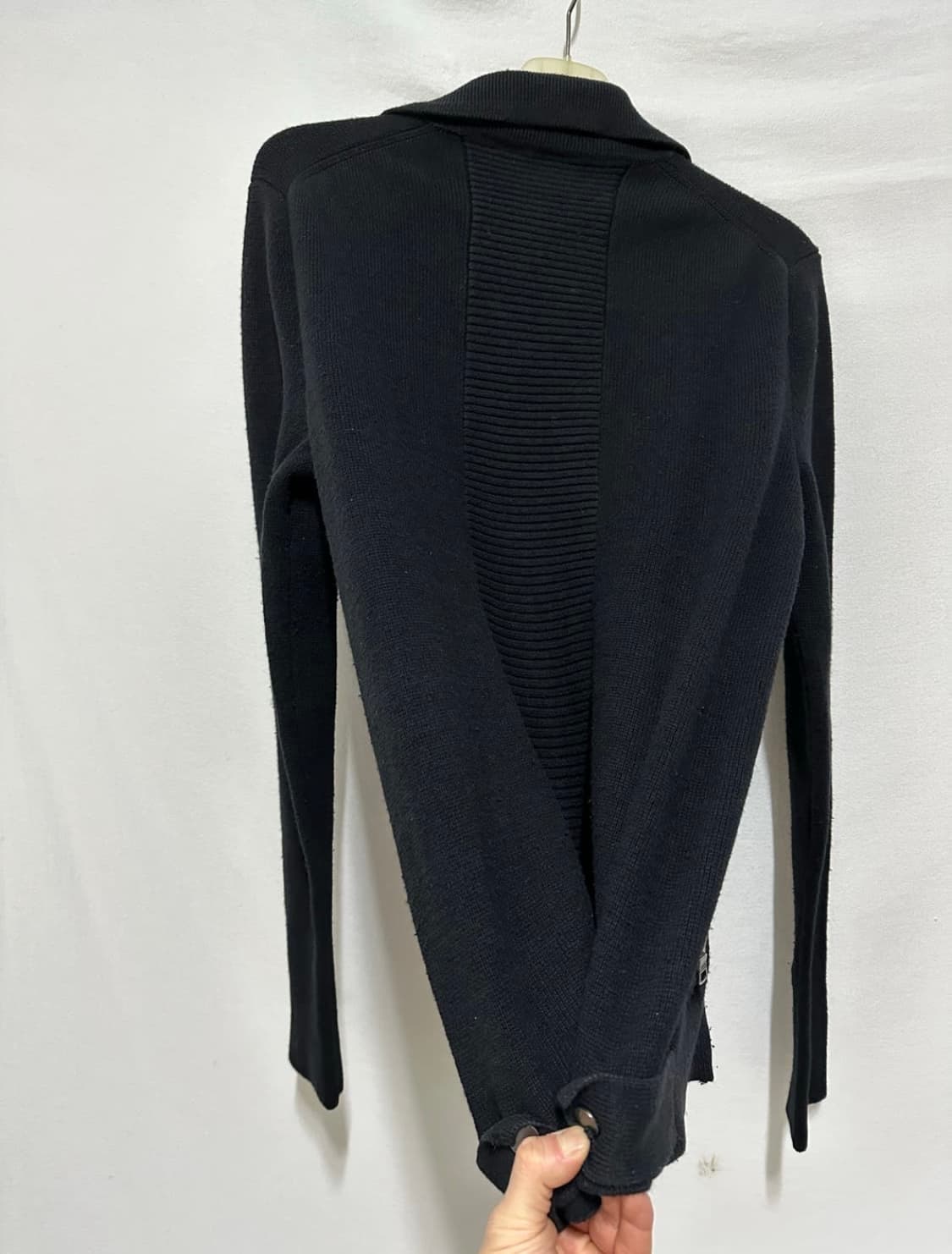 아르마니 익스체인지 니트 라이더자켓 상품이미지9