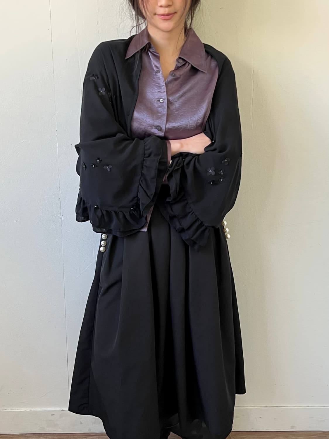 POUDLE 플라워 볼레로 가디건 상품이미지5