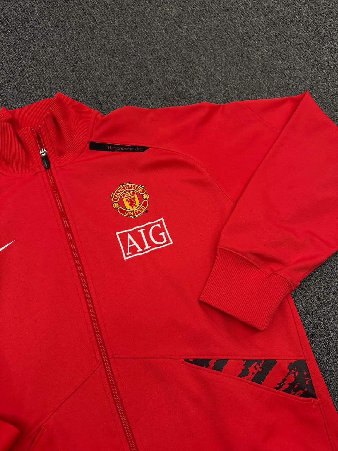 L) 나이키 맨유 AIG 트랙탑 져지 집업 상품이미지4