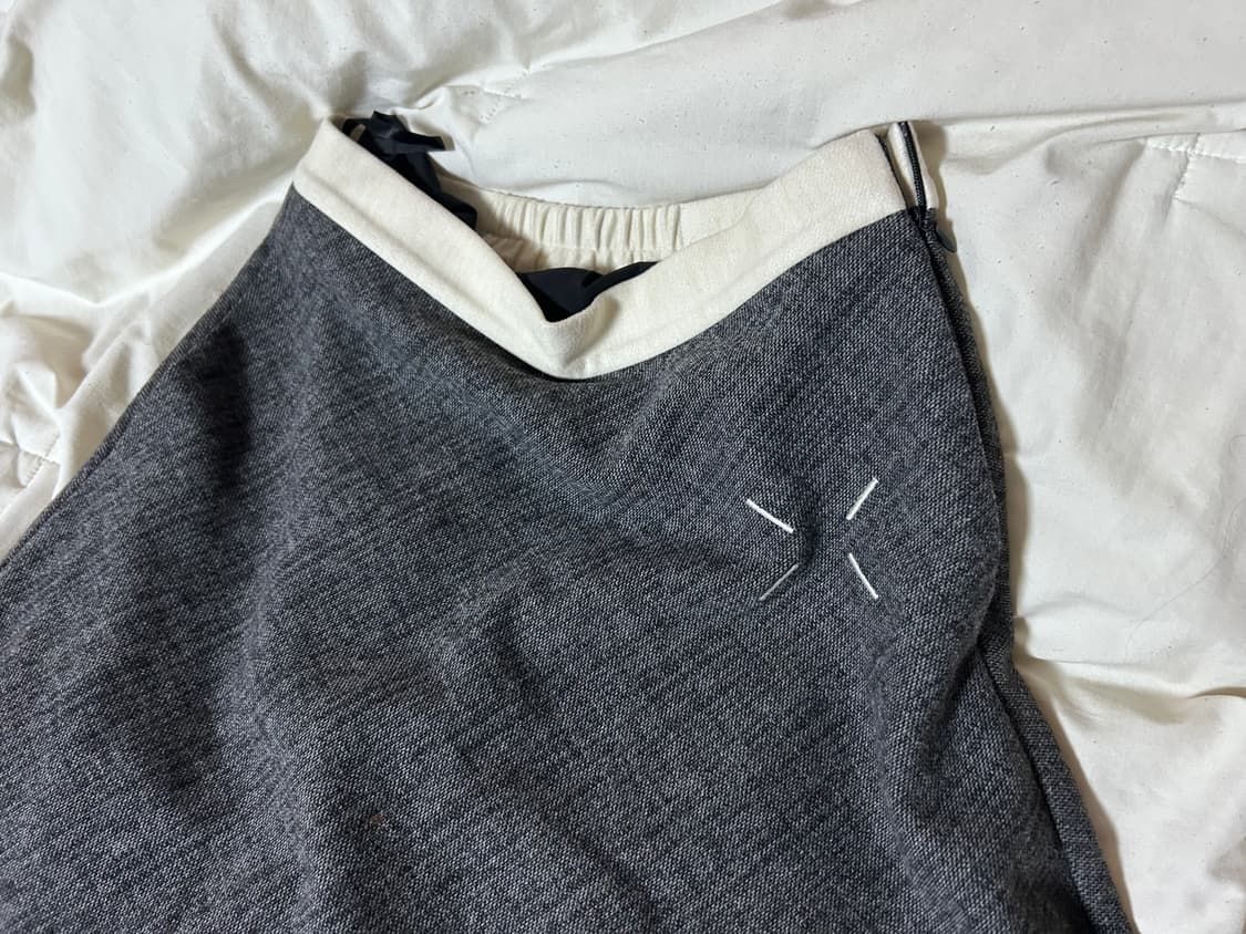 메종마르지엘라 모직 플레어 롱스커트 (착용샷o) 상품이미지1