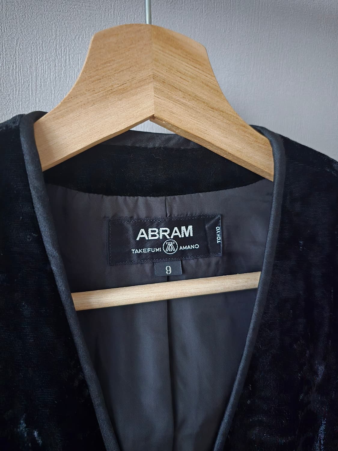 velvet vest (Japanese designer brand) 상품이미지3