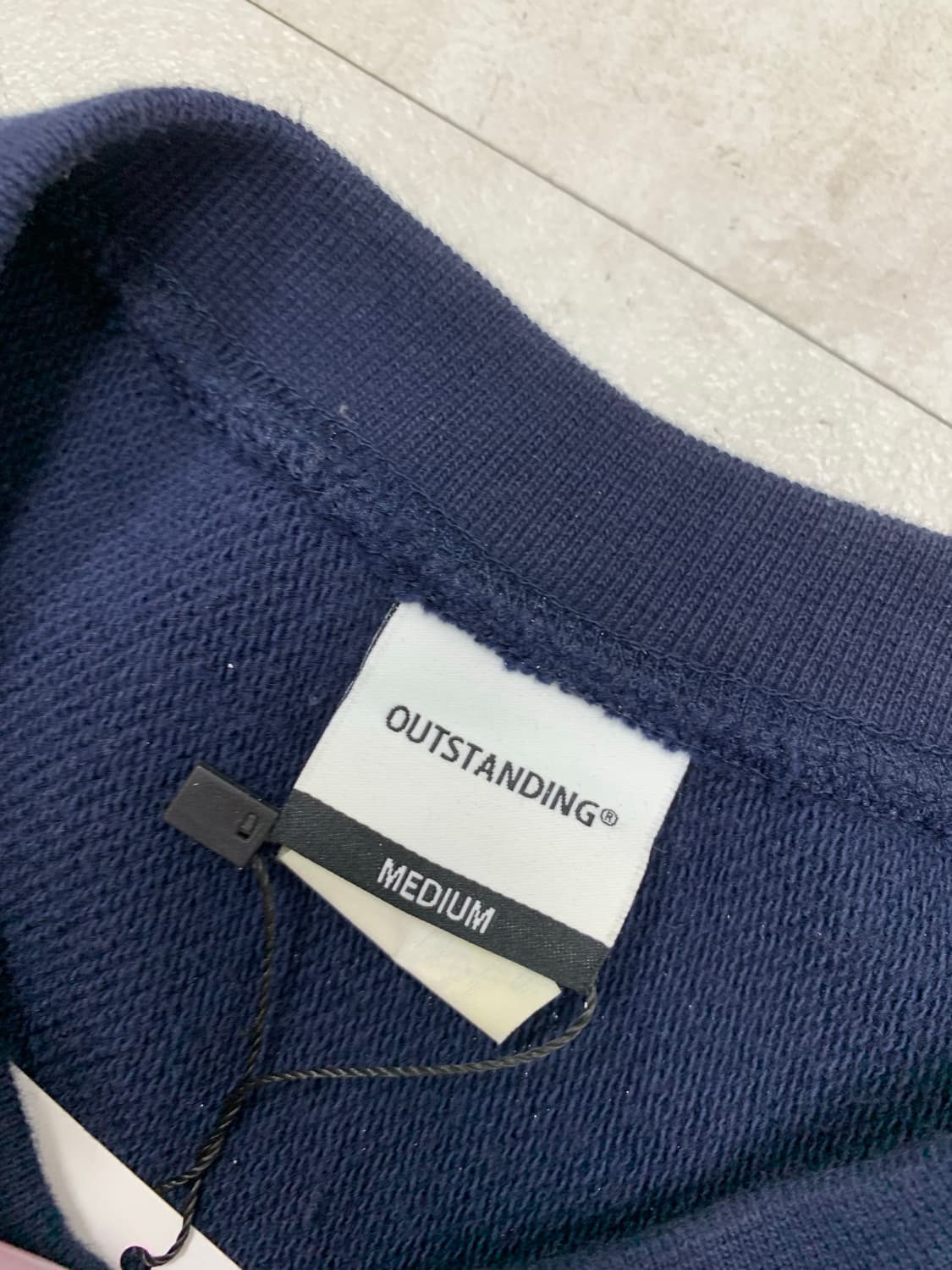 outstanding 네이비 맨투맨 #713 상품이미지3