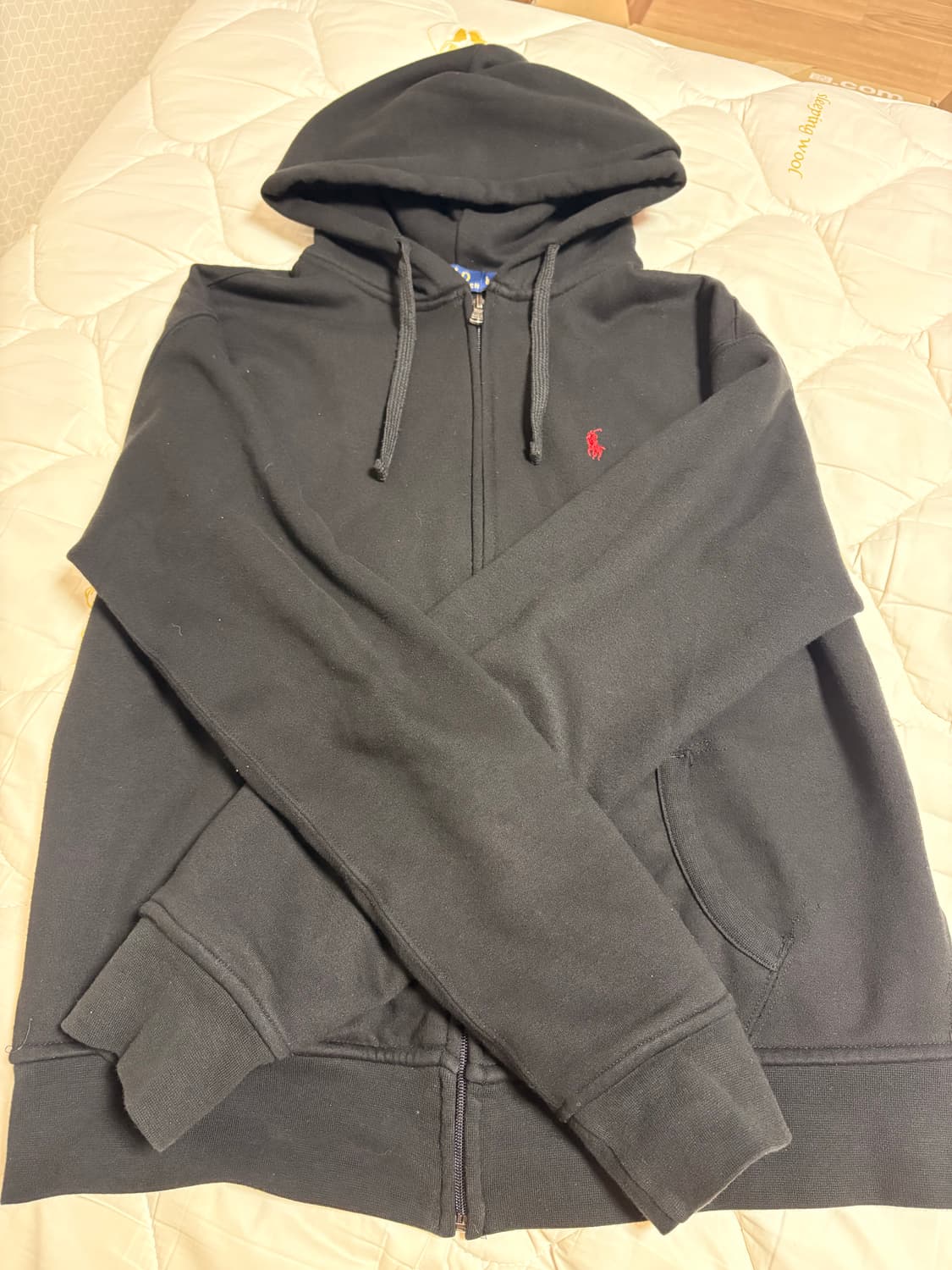 (상태 최상) 폴로랄프로렌 블랙 레드포니 로고 L 상품이미지1