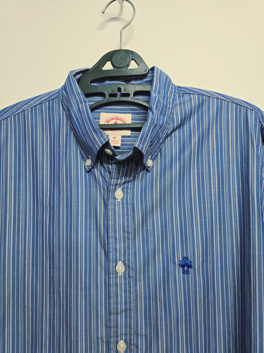 브룩스브라더스 블루 스트라이프 셔츠 남방m 상품이미지2