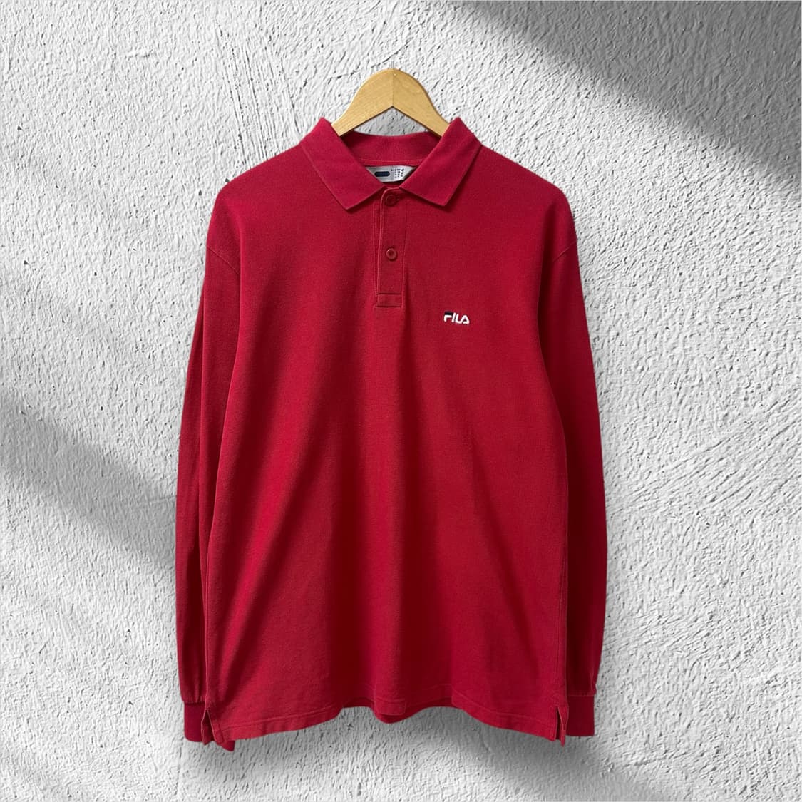 (100)90'S 휠라 PK 긴팔-Y373 상품이미지1