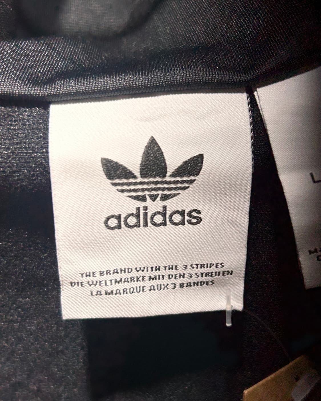 L 아디다스 파이어버드 블루 & 블랙 그라데이션 트랙탑 상품이미지6