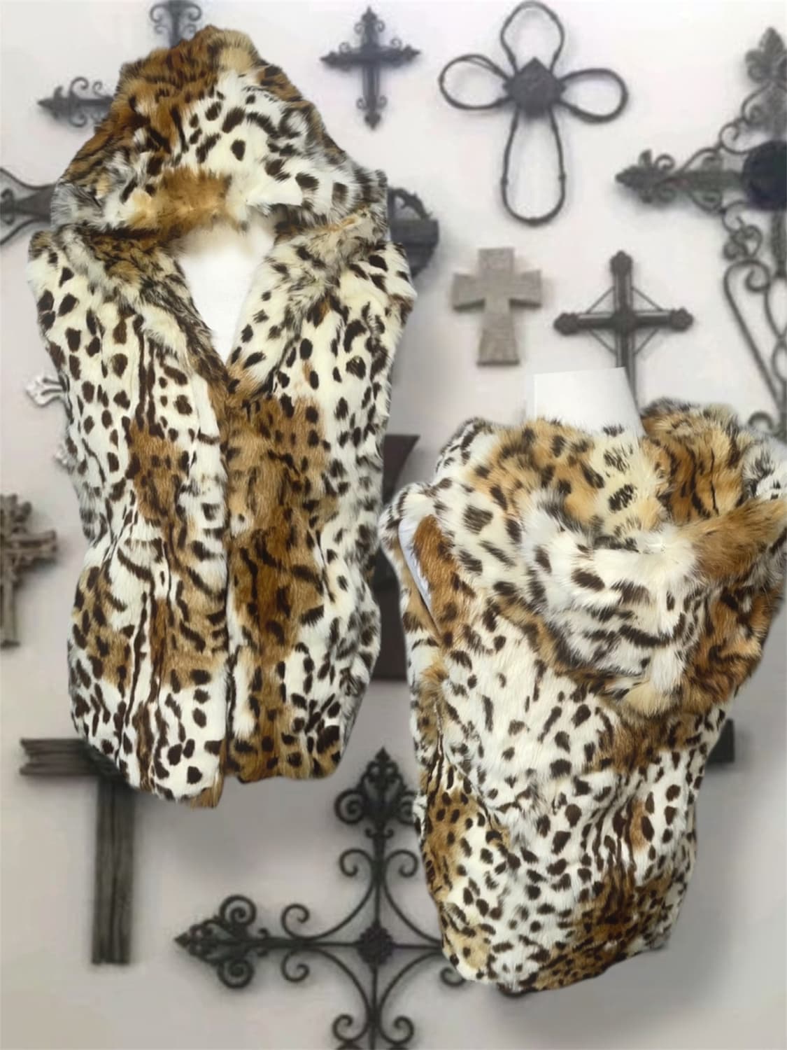 빈티지 리얼퍼자켓 베스트호피후드조끼 오네갸루00s베메클펑크니혼진핀터깔 상품이미지1