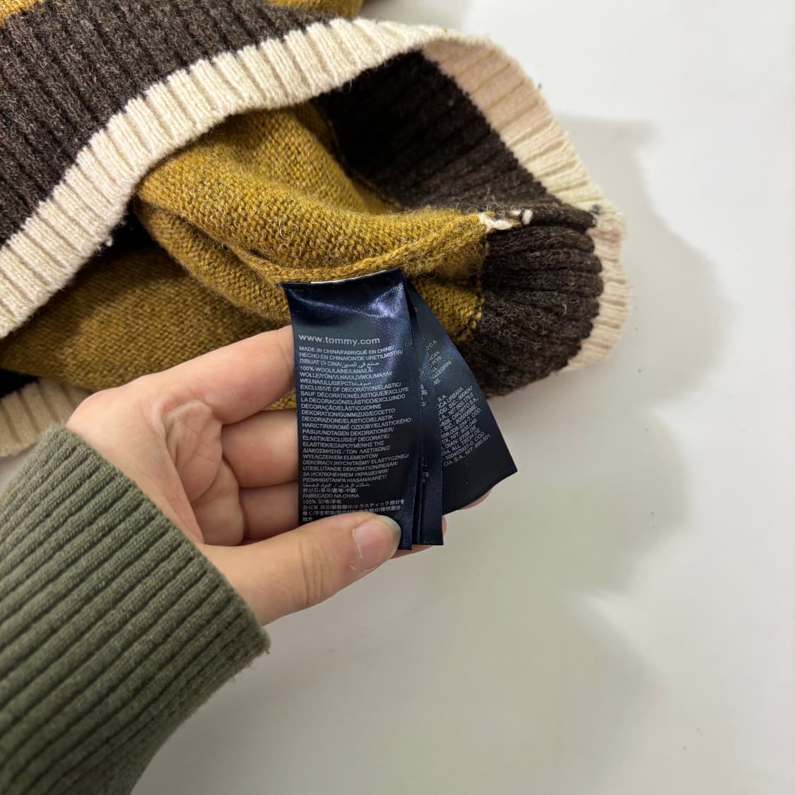 M 타미힐피거 3색 울니트 상품이미지4