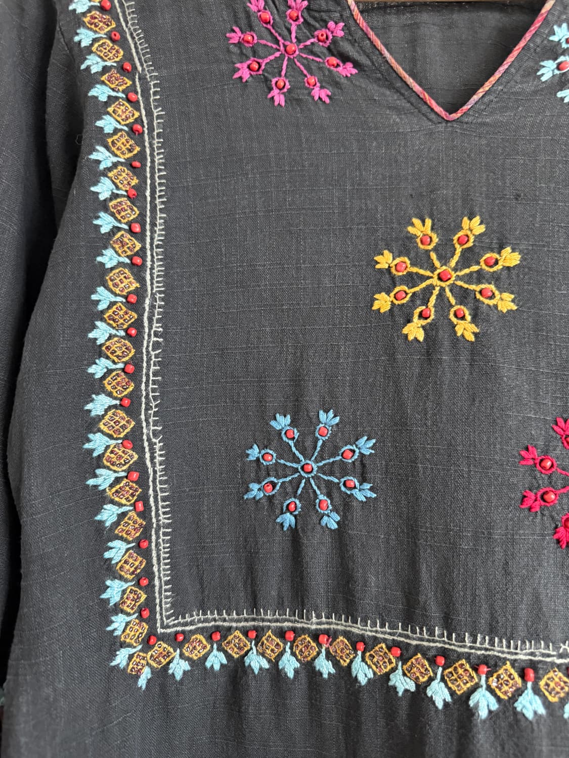 Pre owned 7부 자수 블라우스 상품이미지4