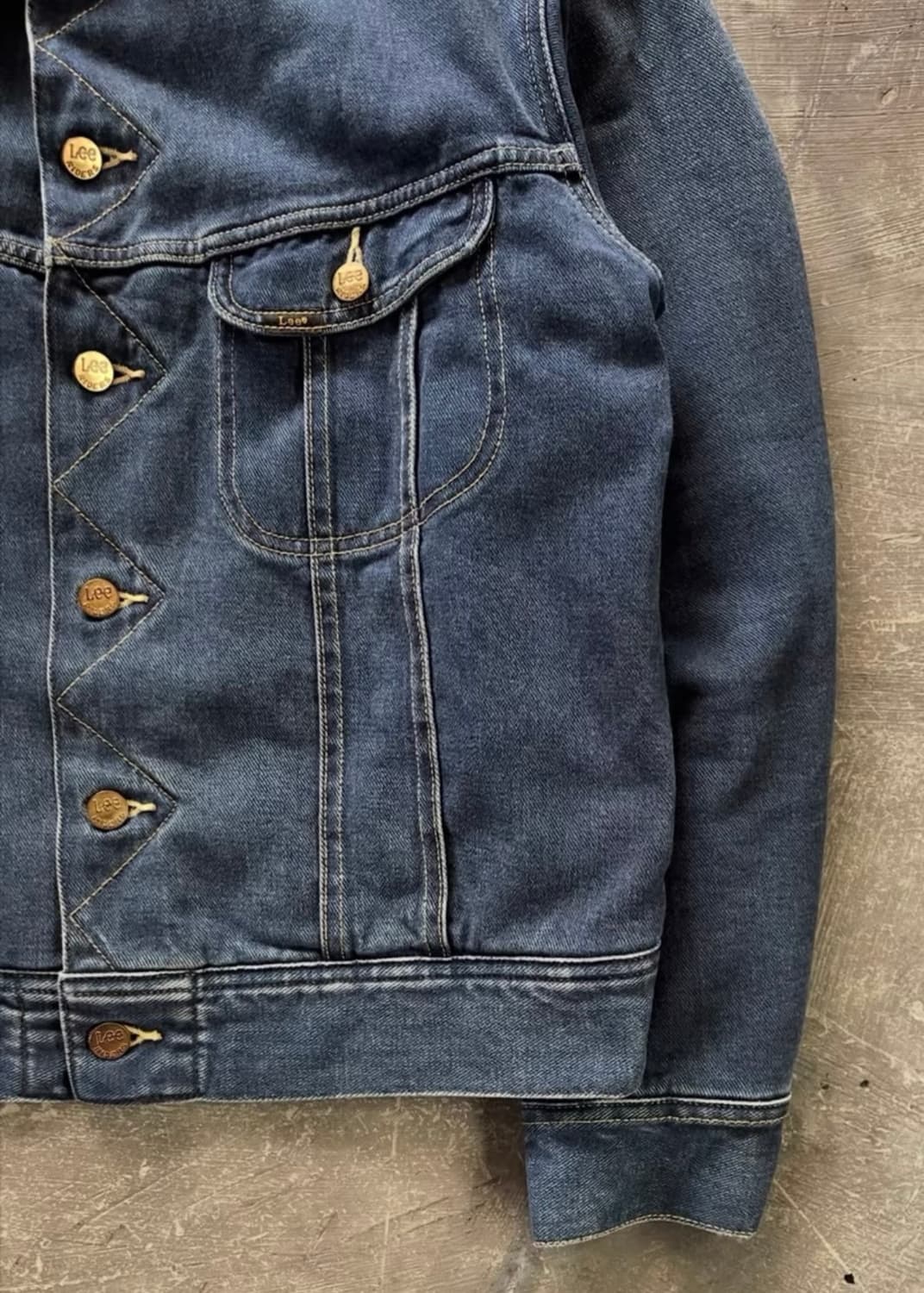 90s Lee 스톰 라이더(Storm Rider 101LJ) 빈티지 데님 상품이미지3