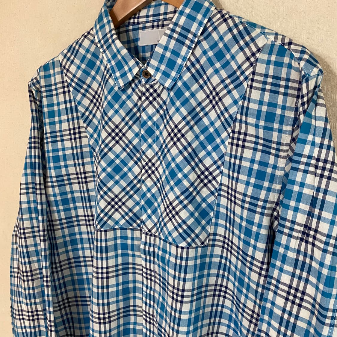 (M)유니클로 언더커버 체크셔츠 상품이미지4