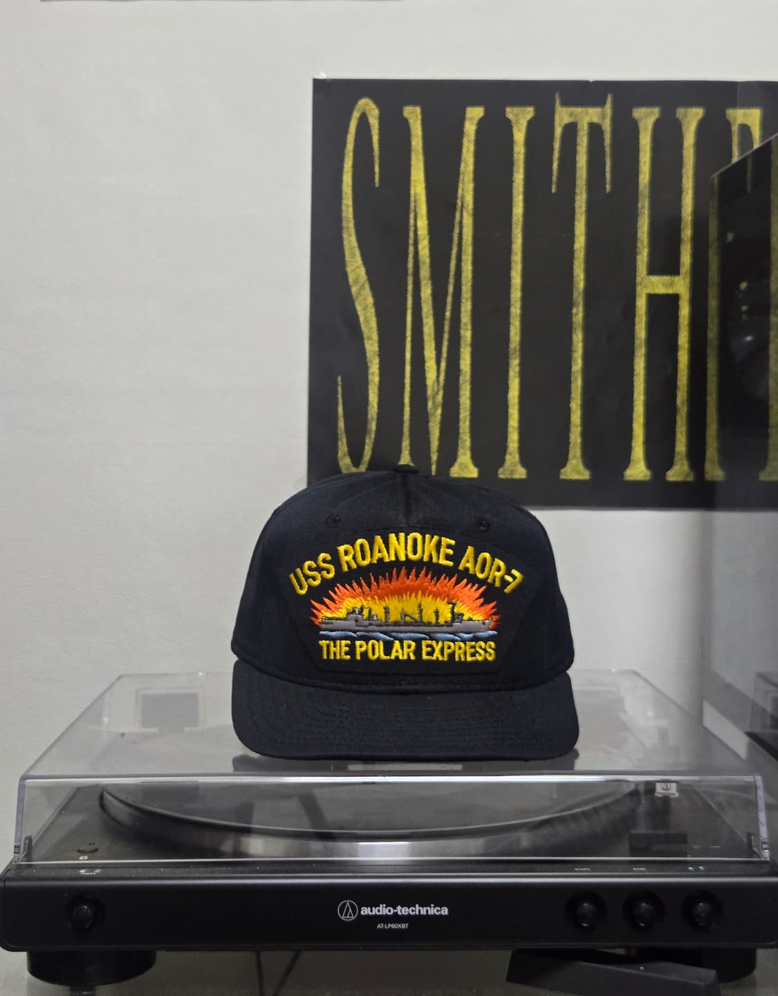 90’s Vintage USS ROANOKE (AOR-7) Cap  상품이미지1