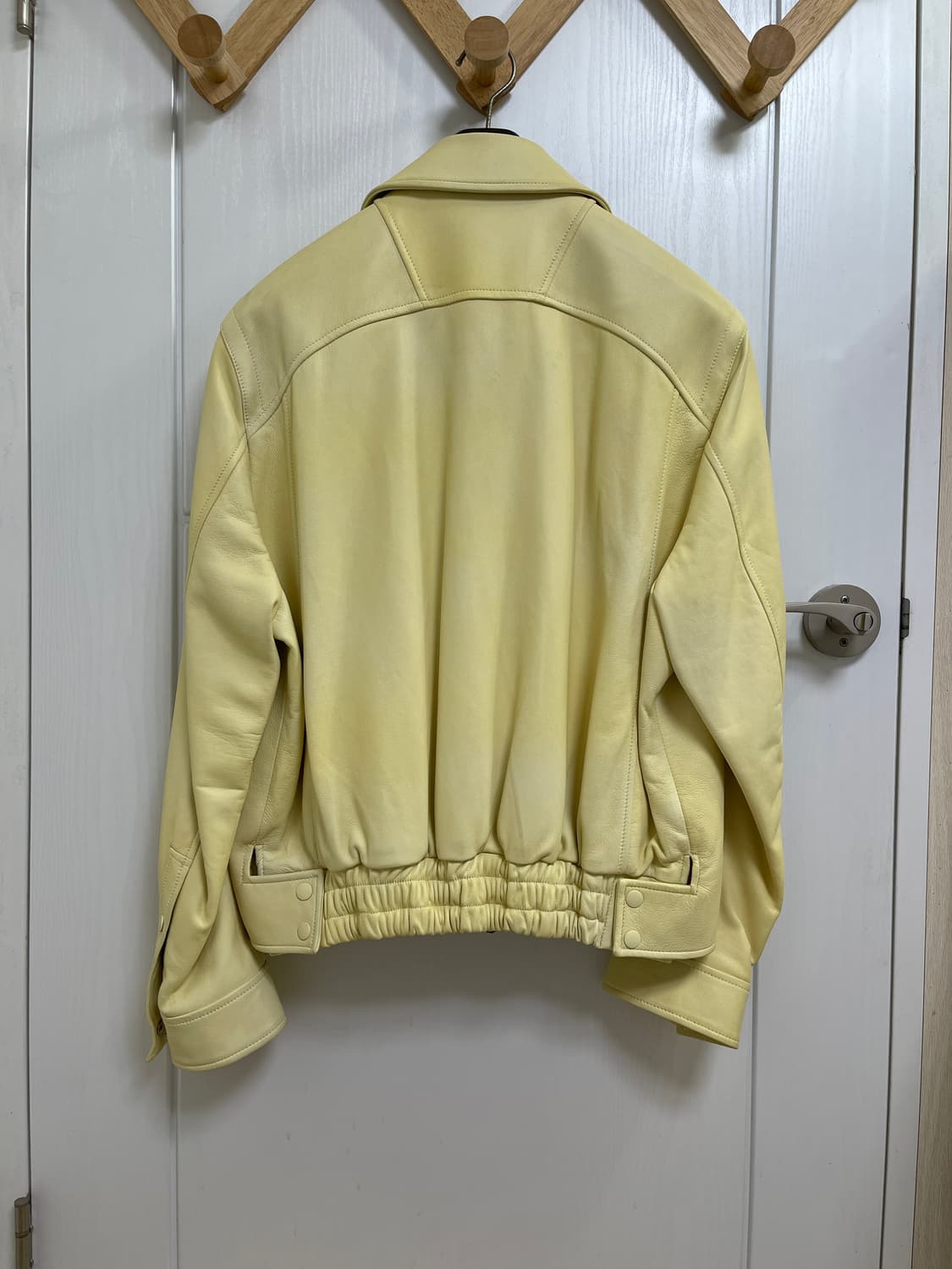 솔리드옴드 가죽 자켓 48사이즈 상품이미지3