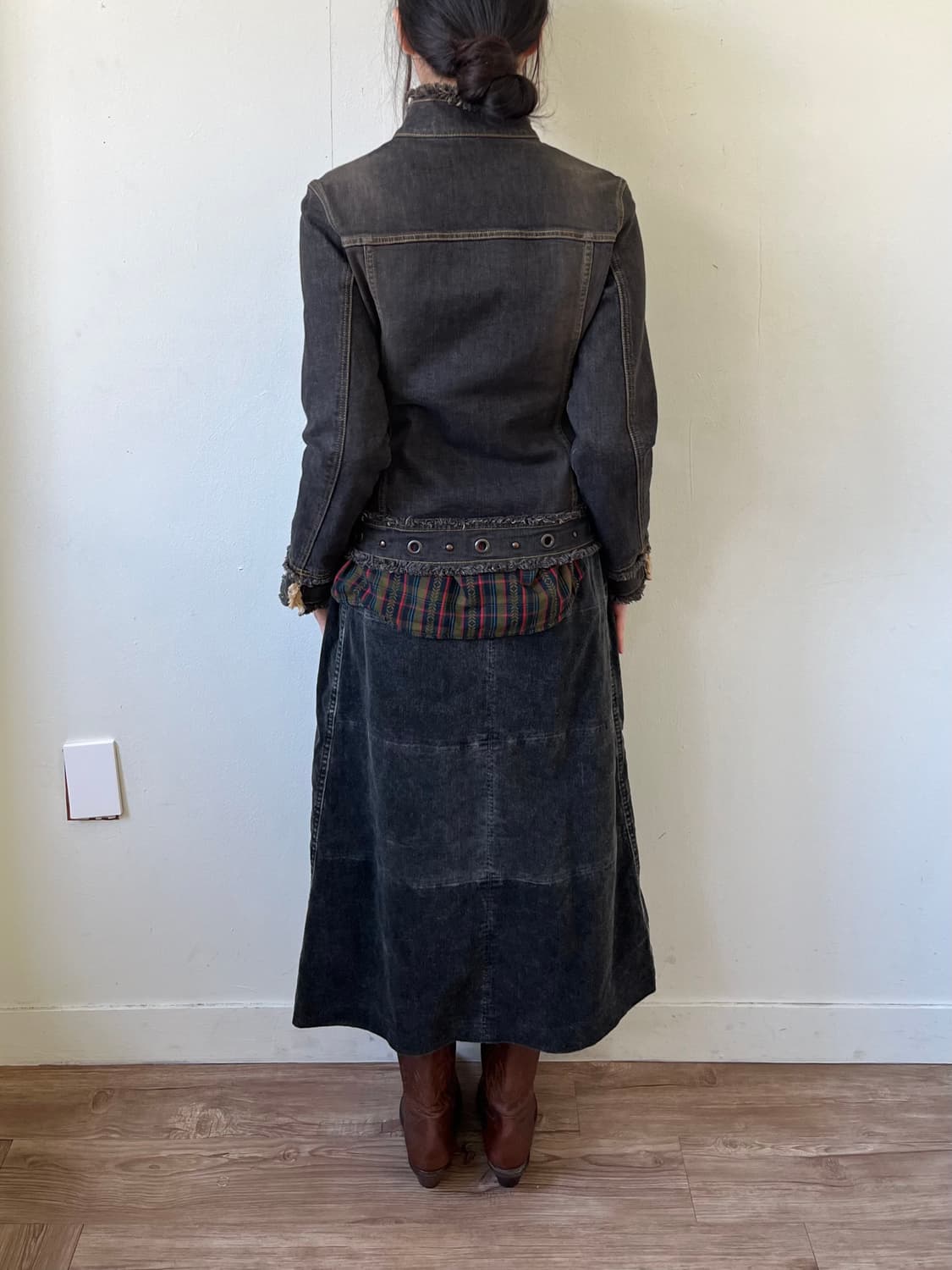 ELLEPLANETE y2k 데님 자켓 상품이미지10